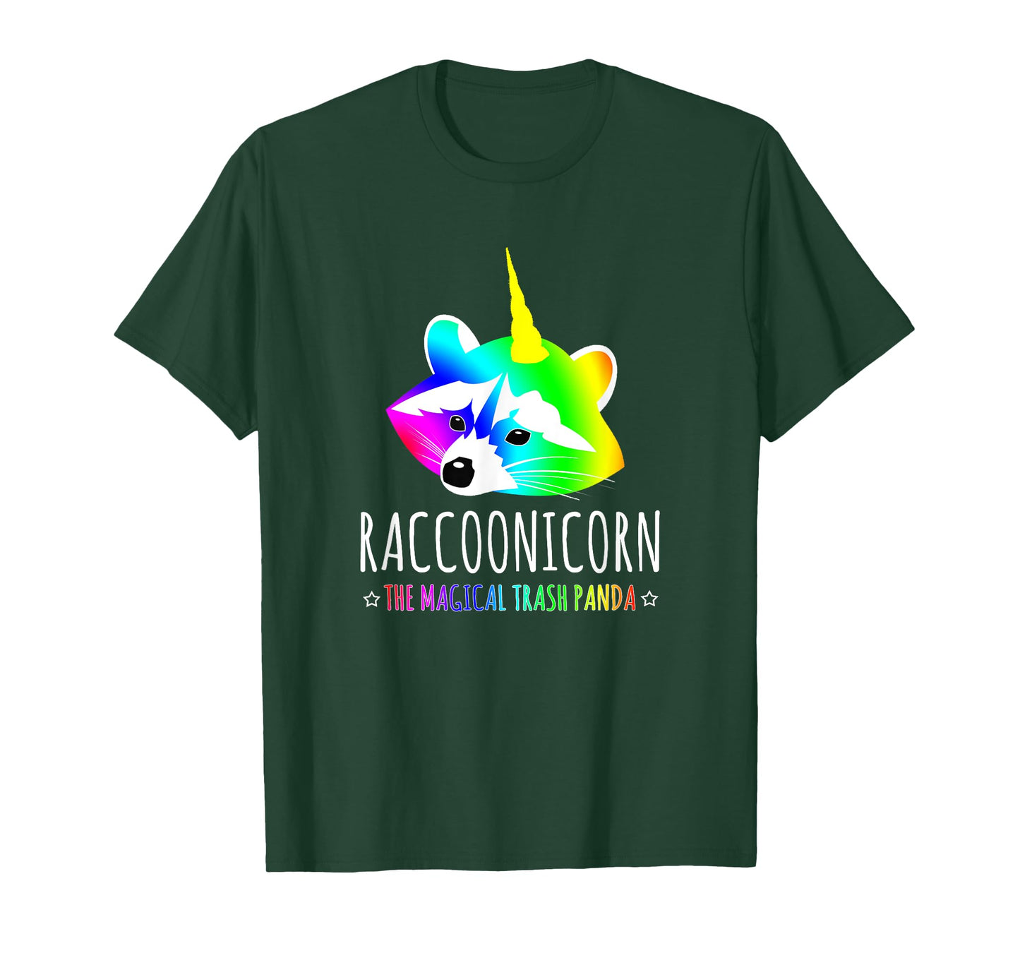 Raccoonicorn Shirt Funny Magical Trash Panda T-Shirt T-Shirt