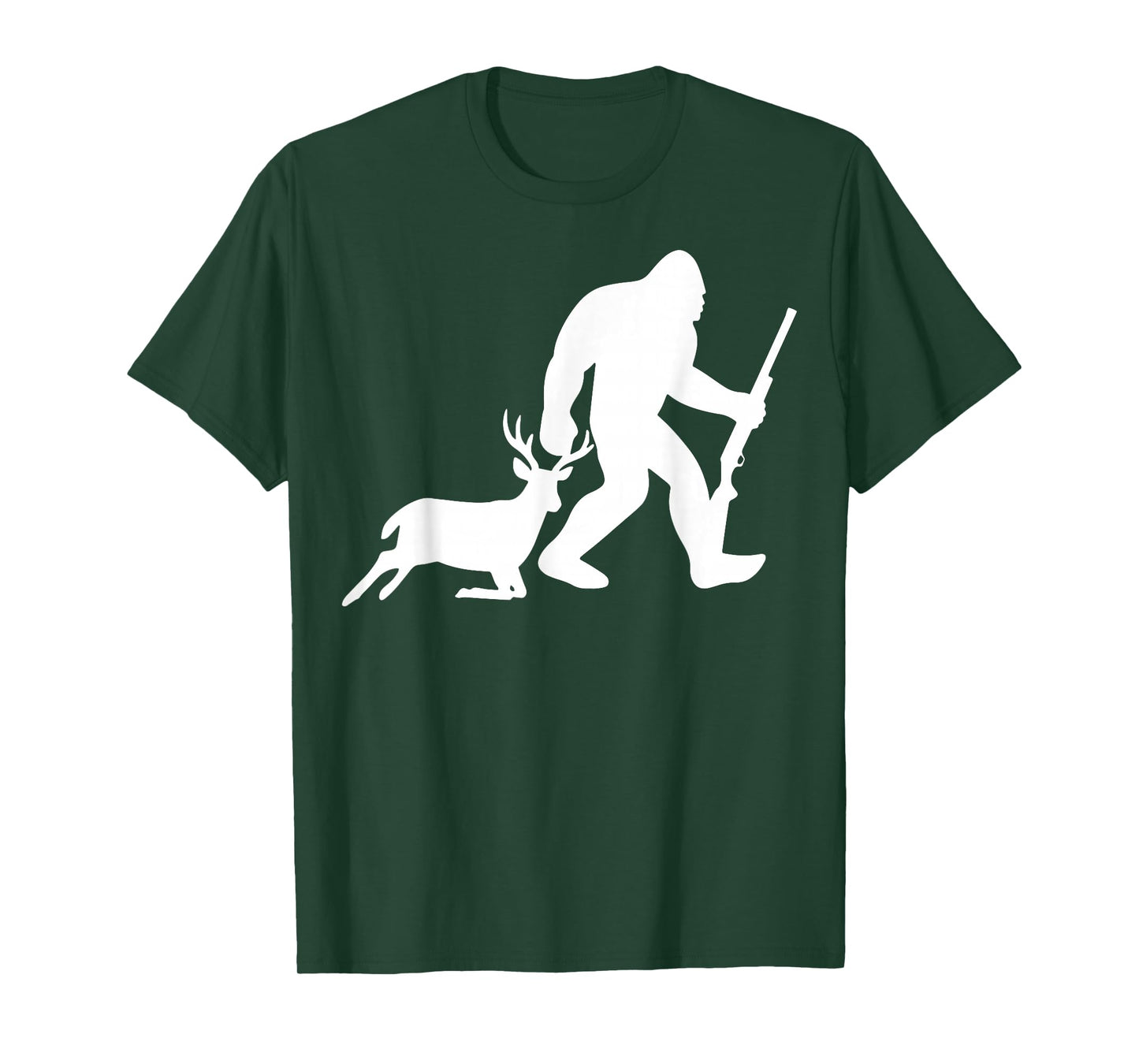 Bigfoot Deer Hunting T-Shirt