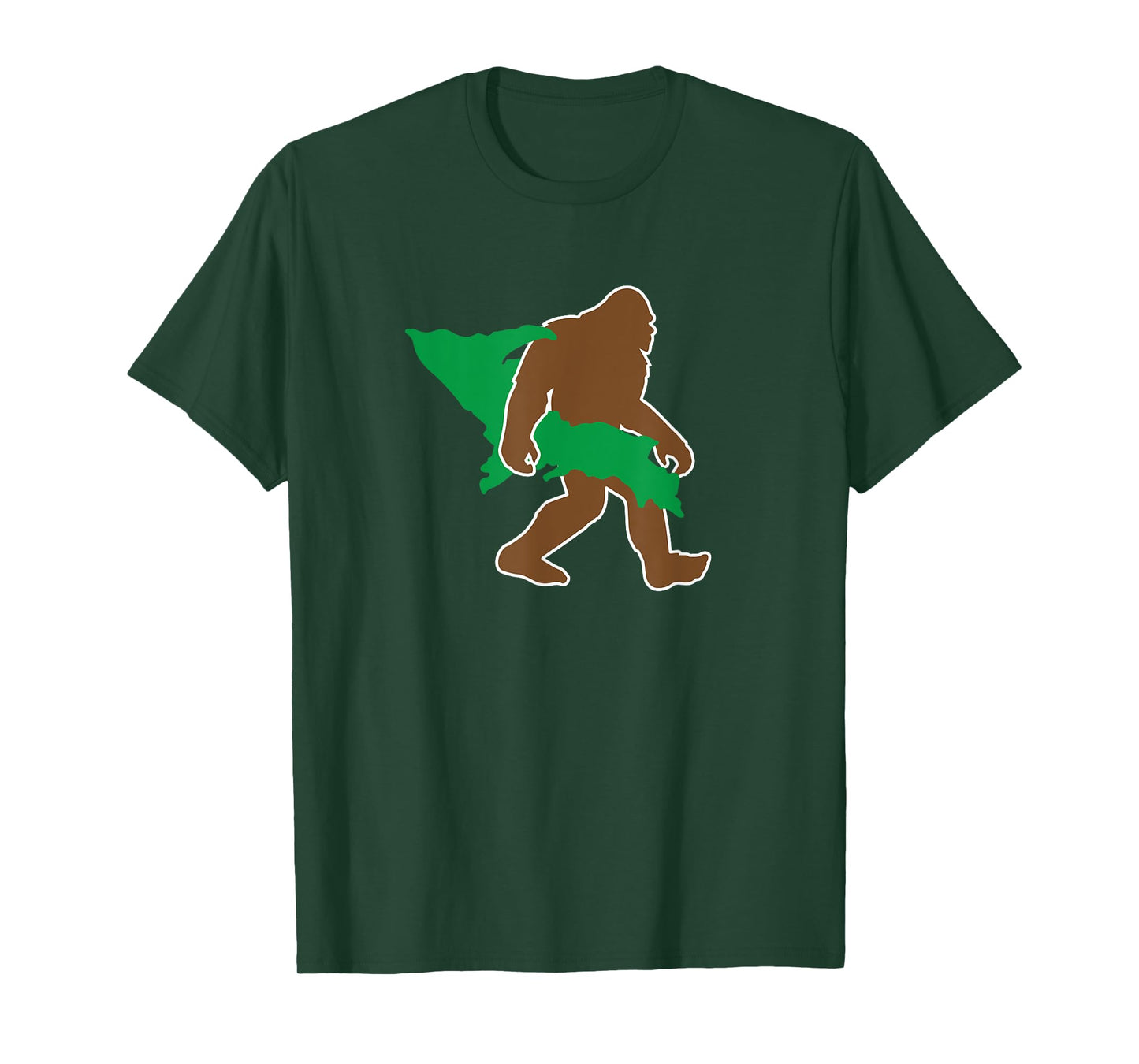 Bigfoot Upper Peninsula T-Shirt funny Sasquatch UP MI T-Shirt