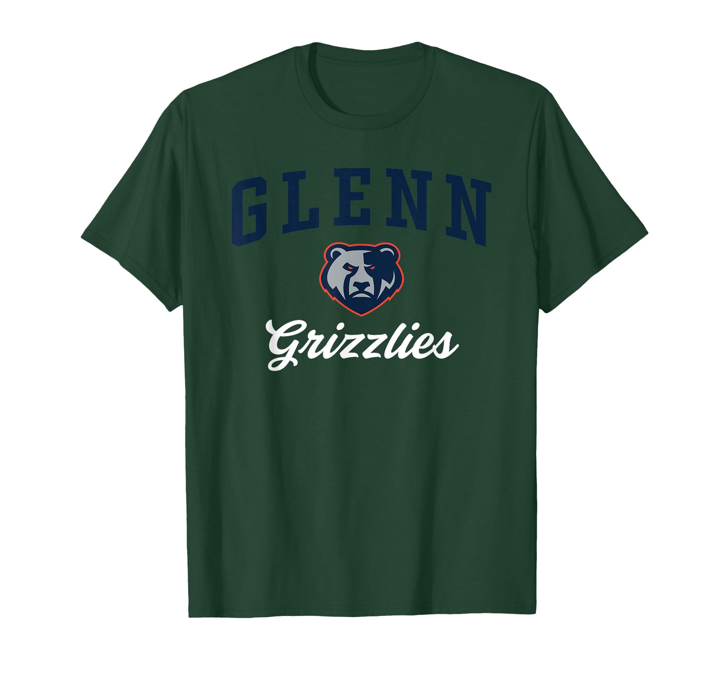 Glenn High School Grizzlies T-Shirt C3 T-Shirt