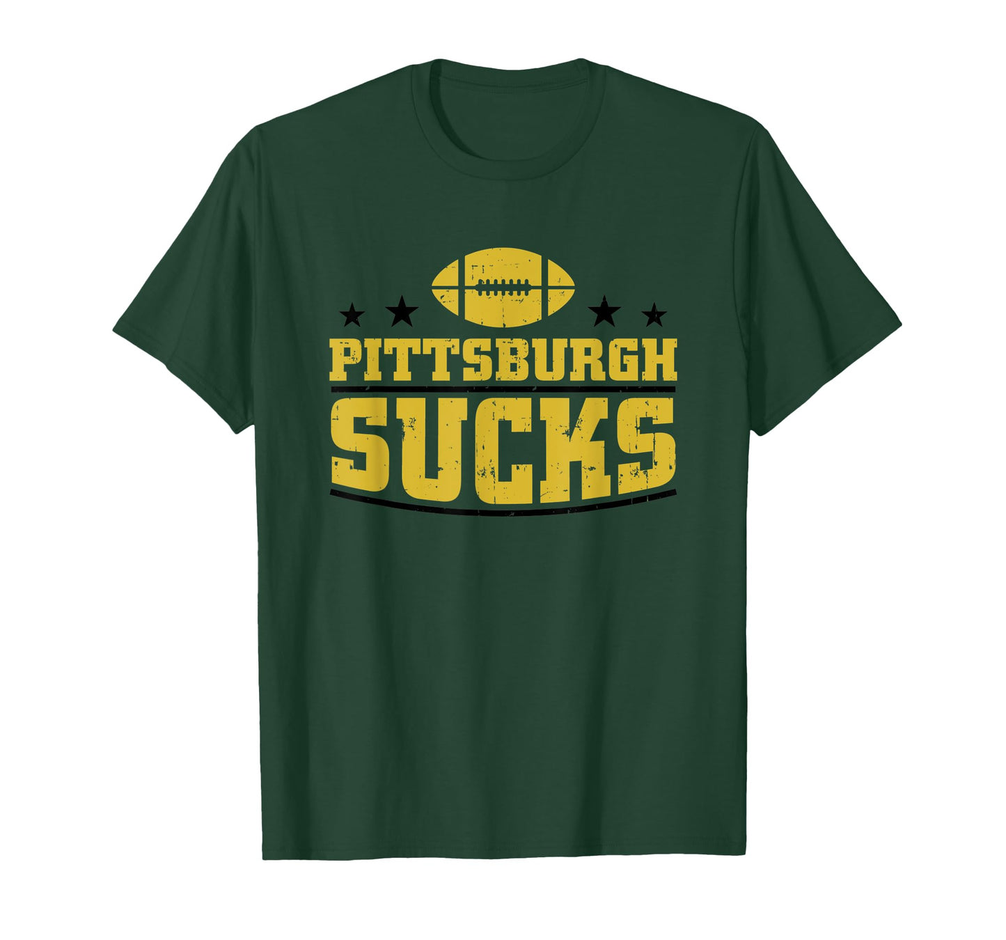 Funny Pittsburgh Sucks Football Sarcastic Humor Baltimore T-Shirt