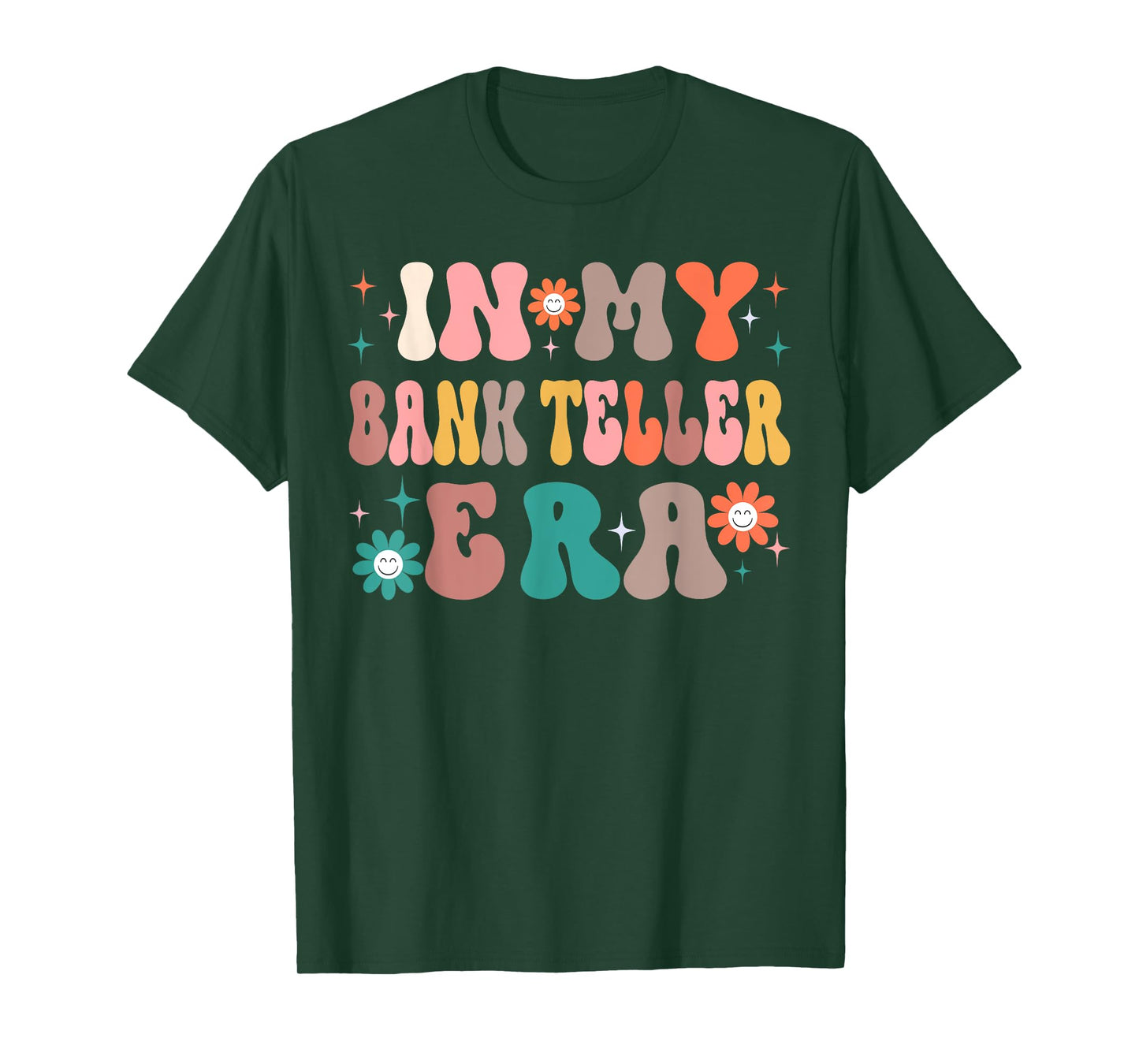 In My Bank Teller Presents Women Men Bank Teller T-Shirt