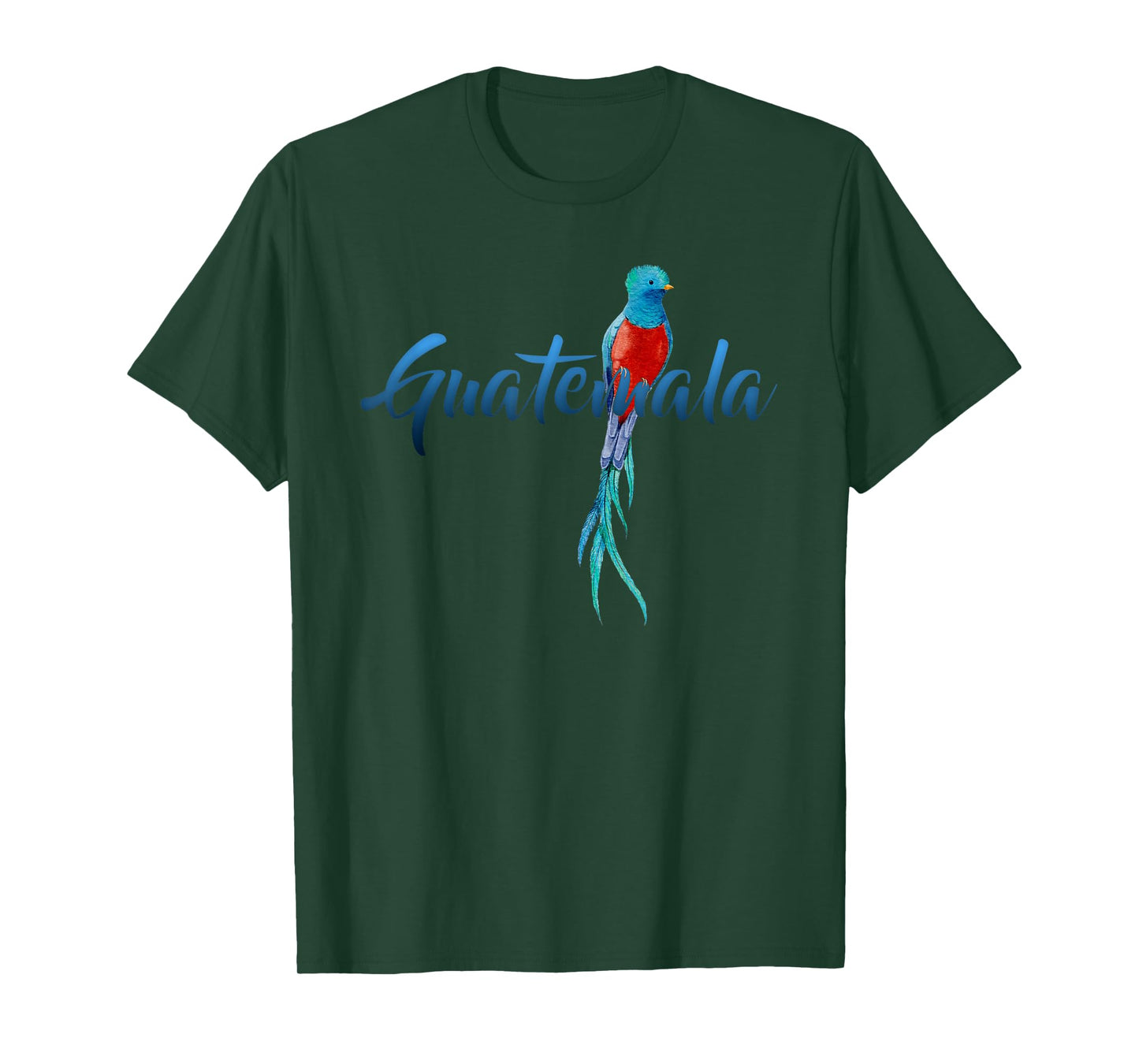Guatemala Quetzal Parrot Guatemalan Birdwatcher T-Shirt