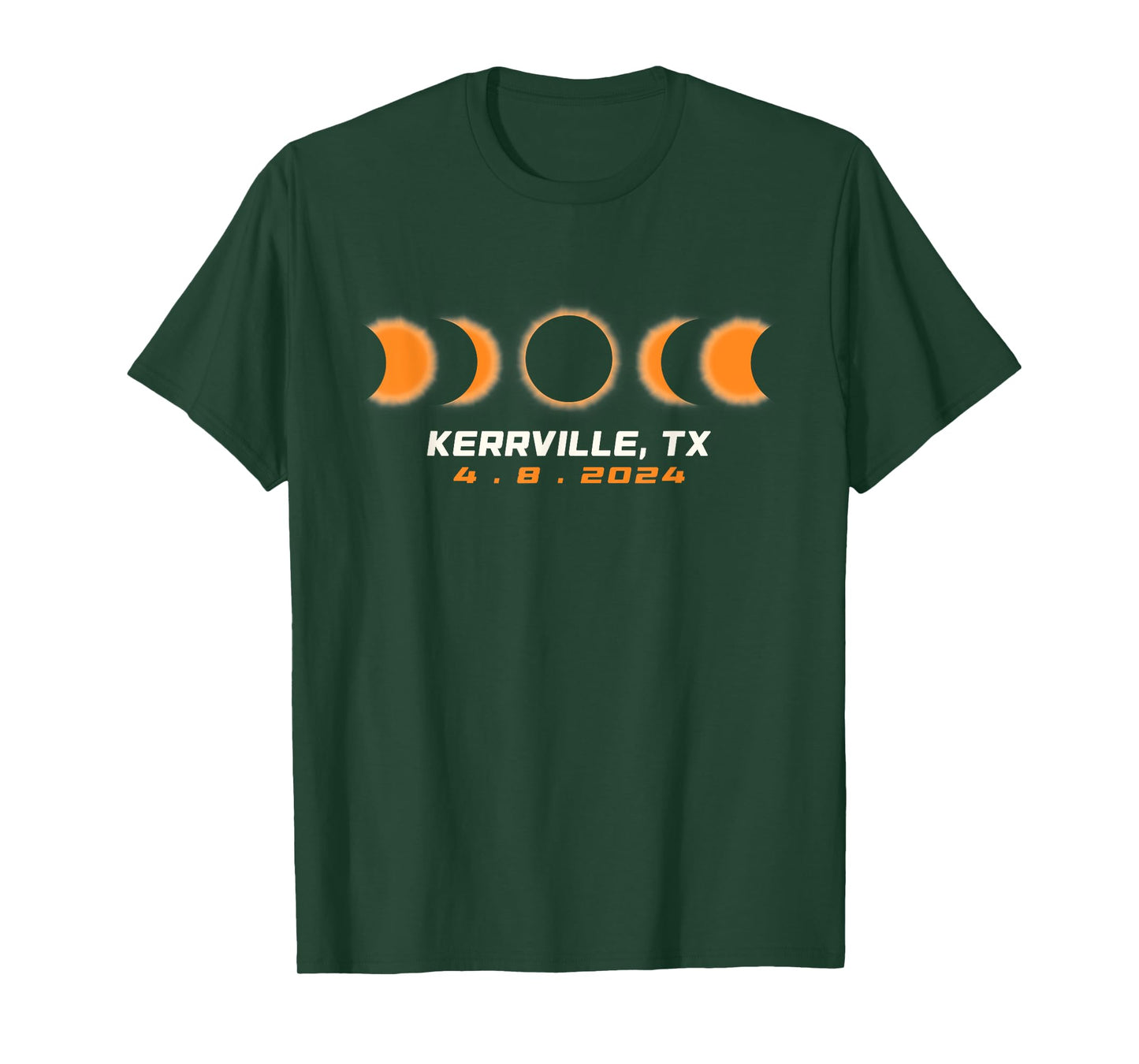 Total Solar Eclipse 2024 Kerrville Texas April 8 2024 T-Shirt