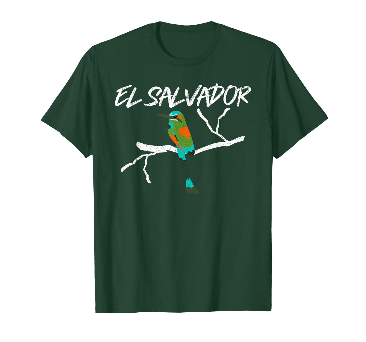 El Salvador Torogoz National Bird Salvadorian Pride Hispanic T-Shirt