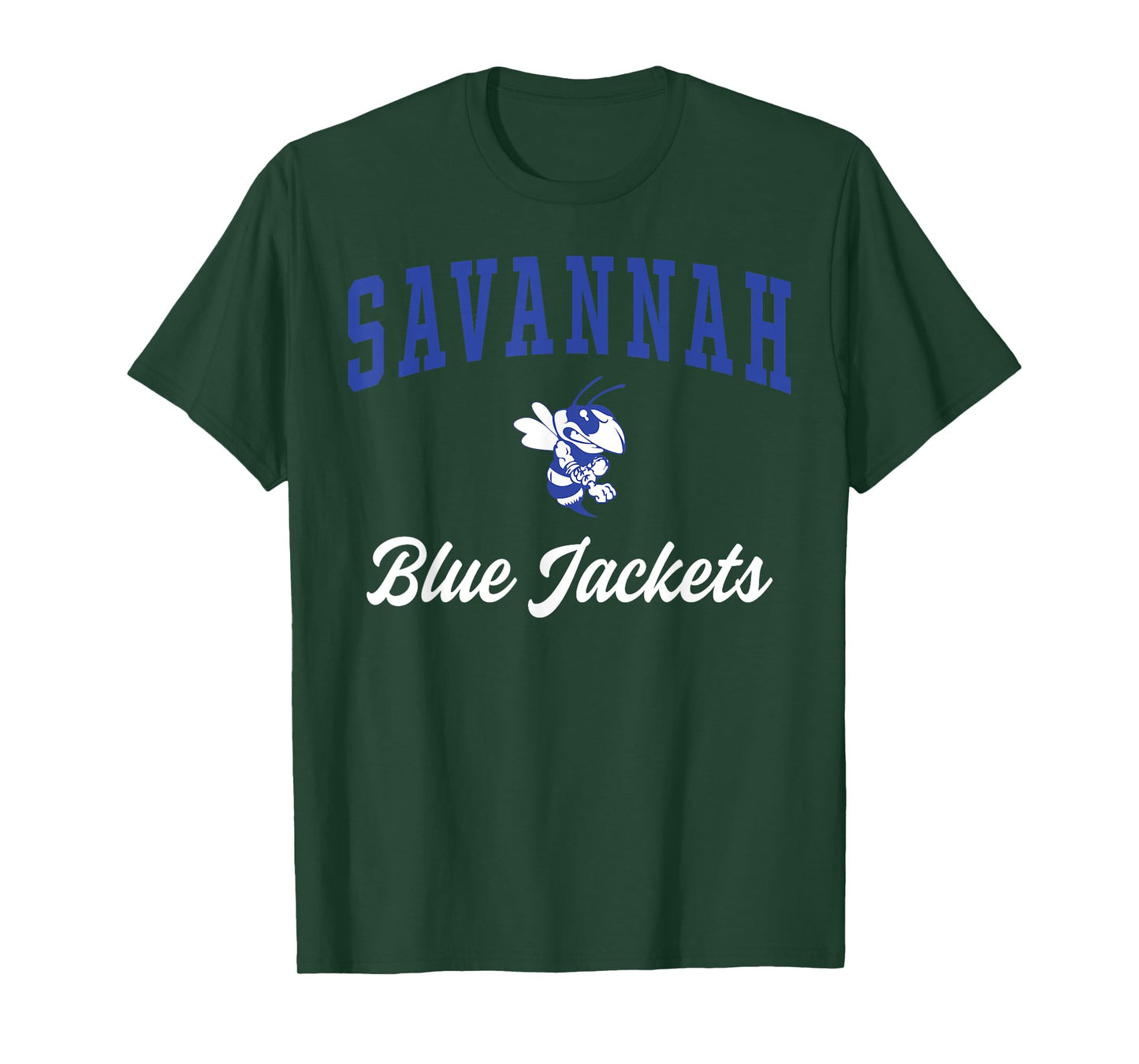 Savannah High School Blue Jackets T-Shirt C3 T-Shirt