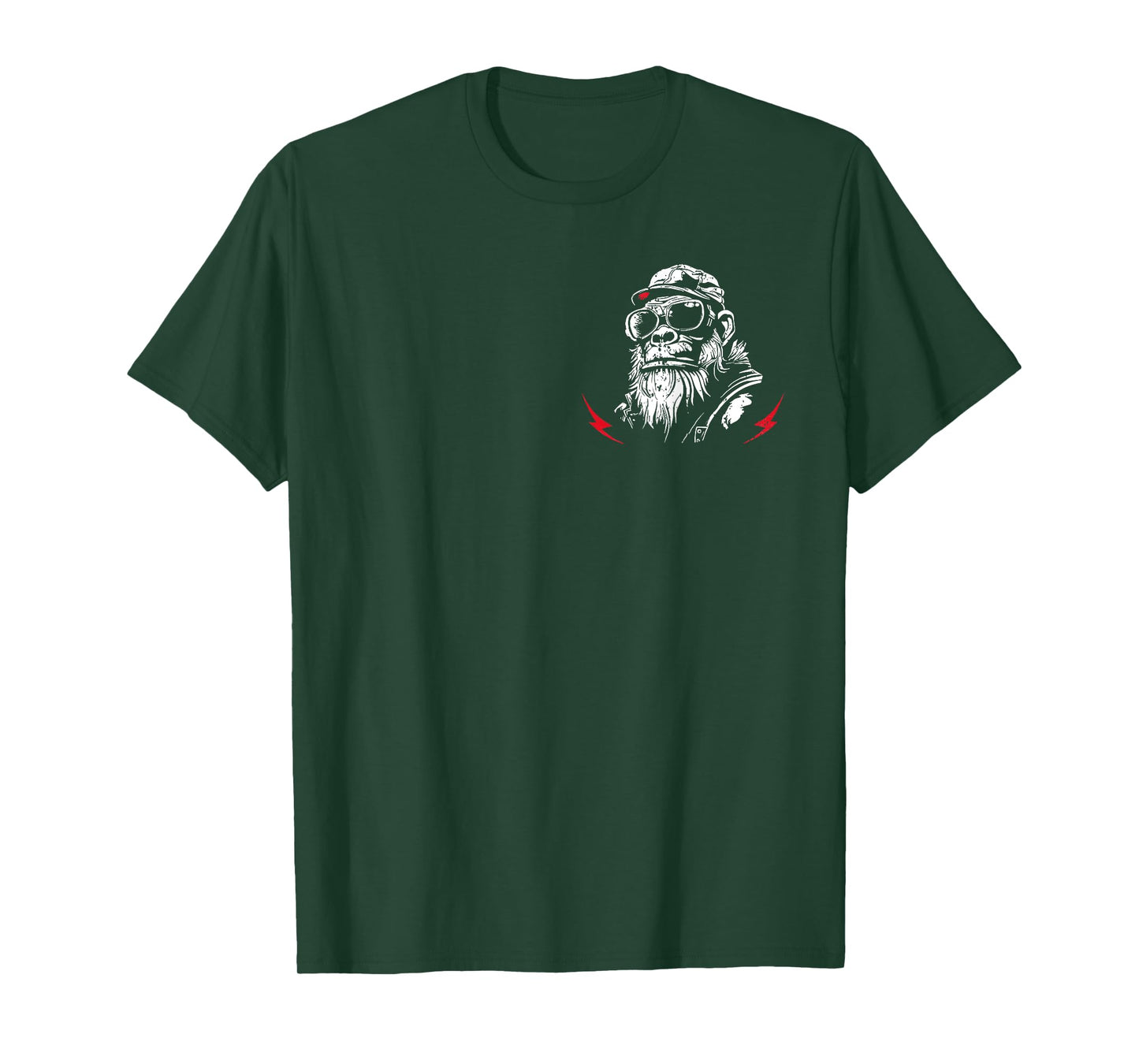 I Don't Have The Time Or Crayons Funny Monkey (2 Sides) T-Shirt