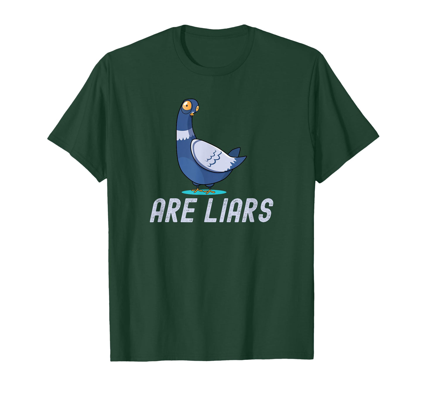 Birds Spies Pigeons Aren`t Real Pigeons Are Liars T-Shirt