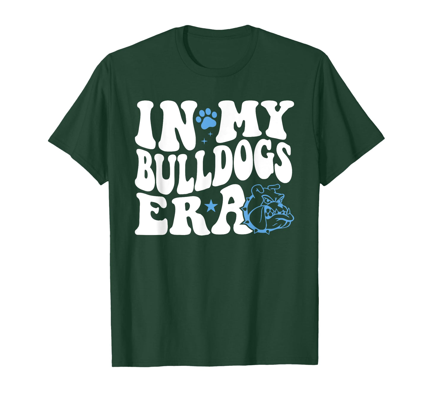 In My Bulldogs Era for Bulldog Mascot Sports Fan T-Shirt for Men Women Girls Kids
