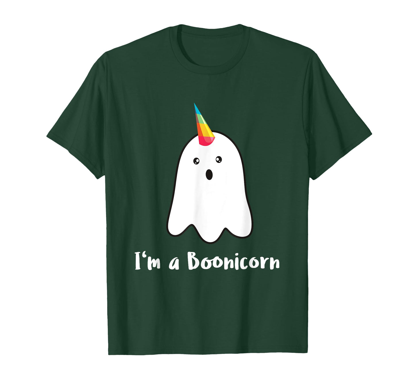 BOOnicorn Boo Ghost Unicorn Halloween Funny Unicorn T-Shirt