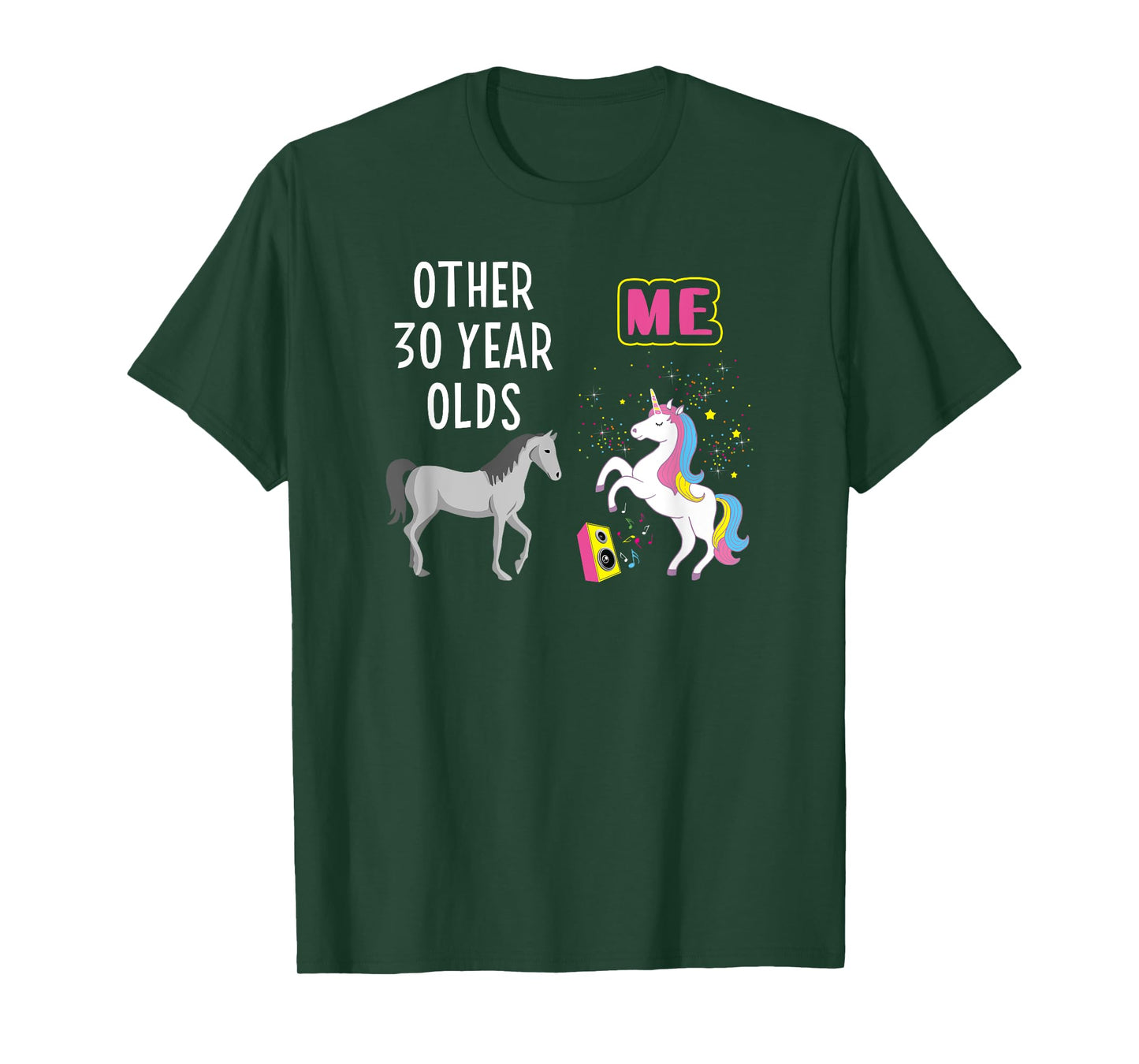 30th Birthday Woman Other 30 Year Olds Me Unicorn Girlfriend T-Shirt