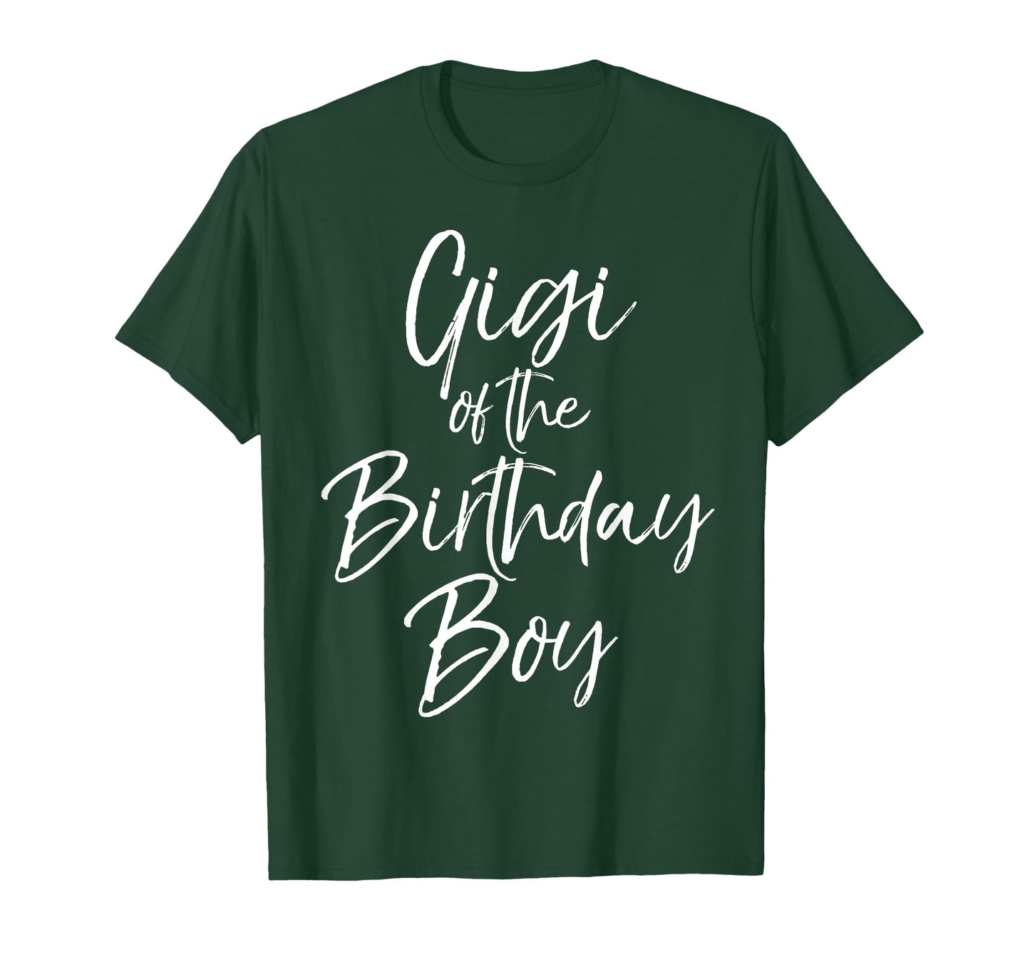Gigi of the Birthday Boy Shirt for Women Grandmother Shirt T-Shirt