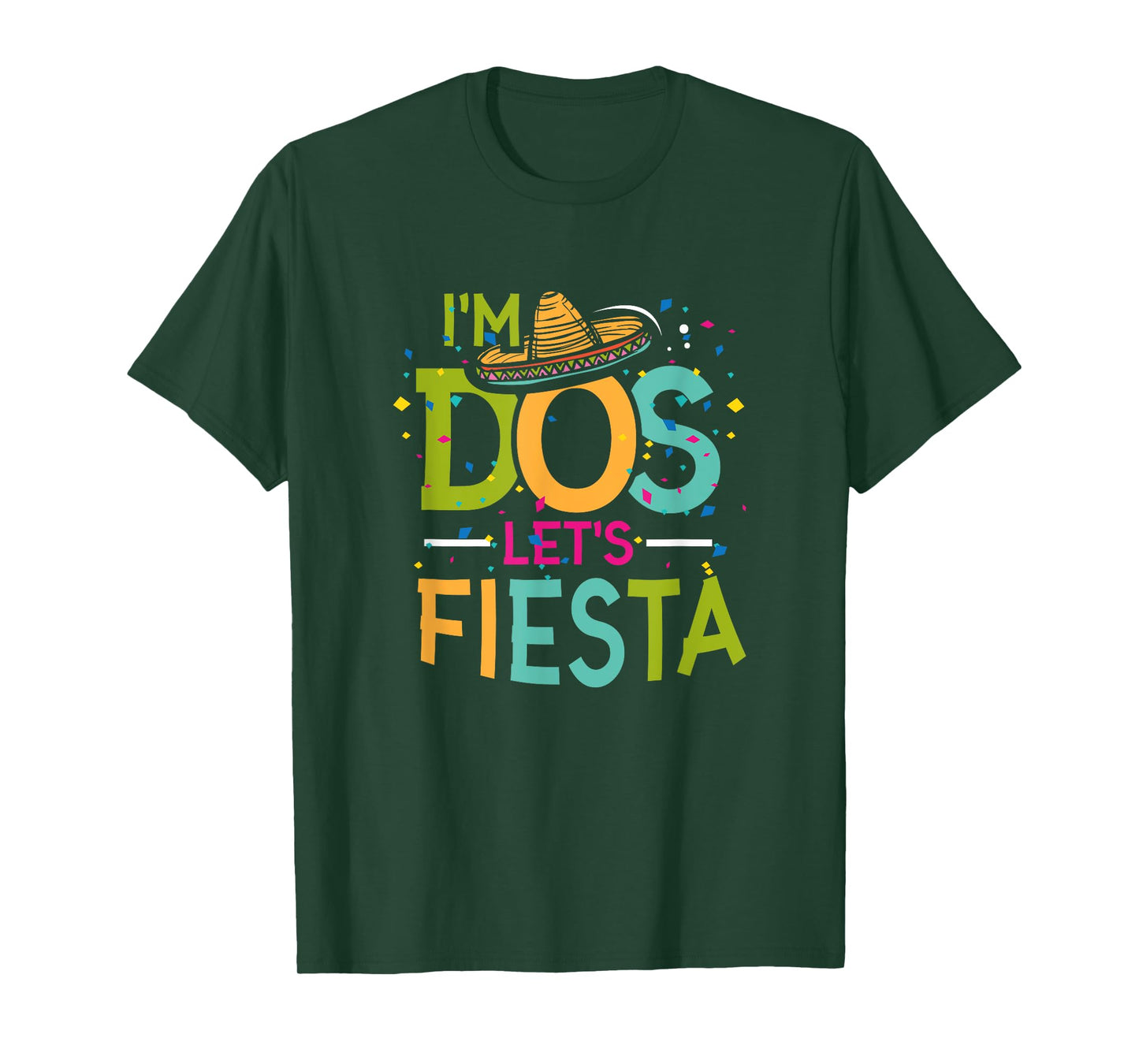 I'm Dos Taco Twosday Shirt Boy Girl Kids 2nd Birthday Gift T-Shirt