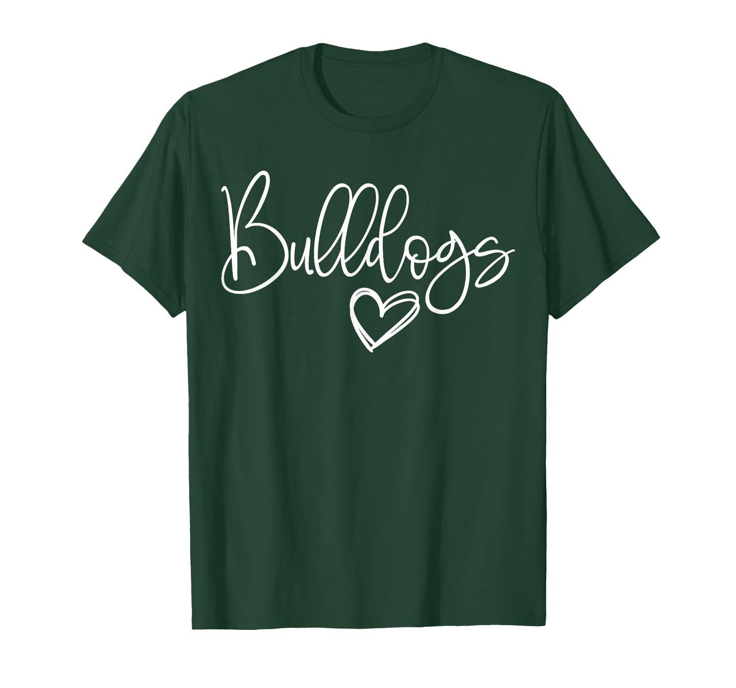 Mascot Sports School Spirit Bulldogs Back to School Shirt T-Shirt