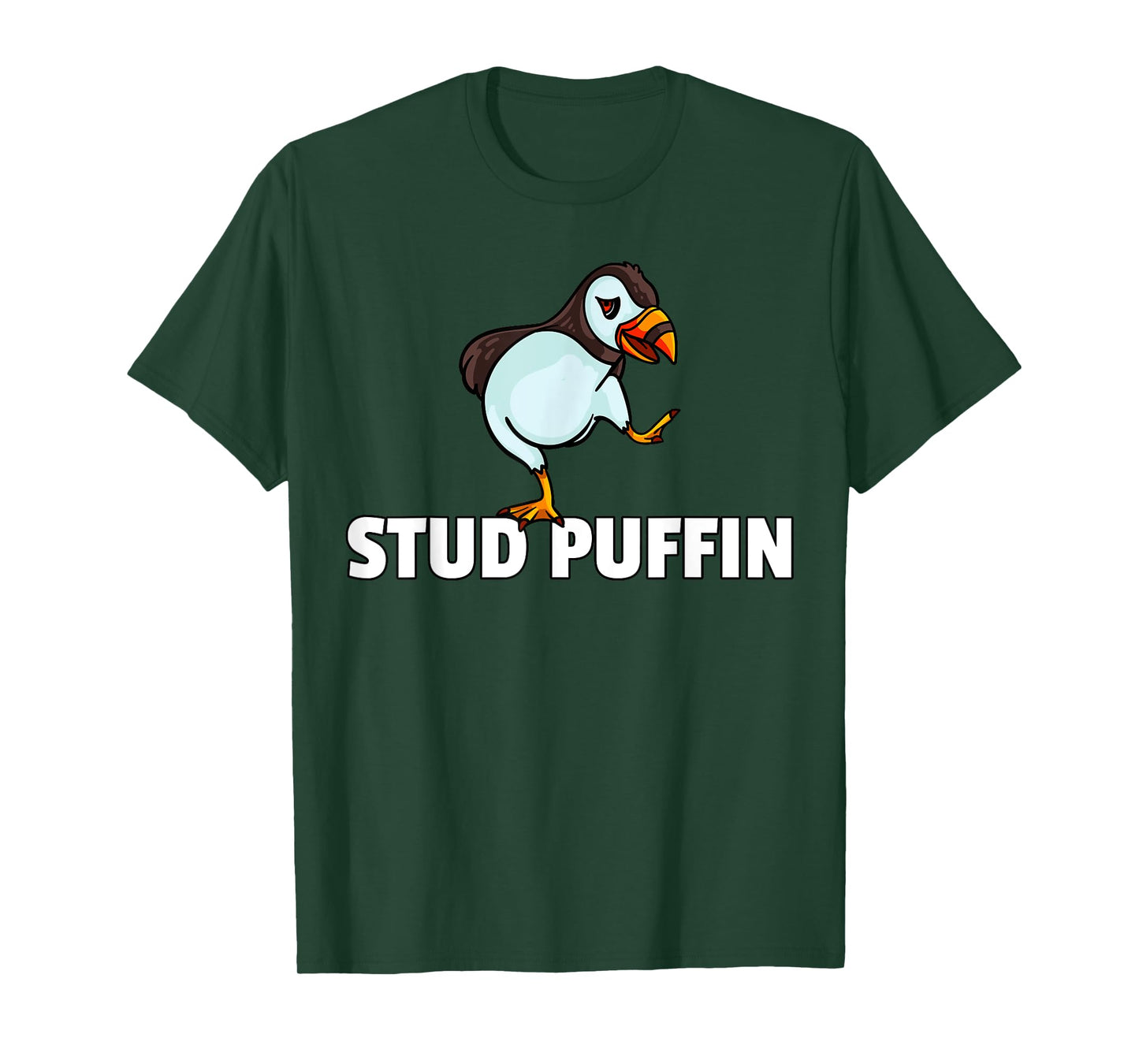 Stud Puffin Gift Iceland Seabird T-Shirt