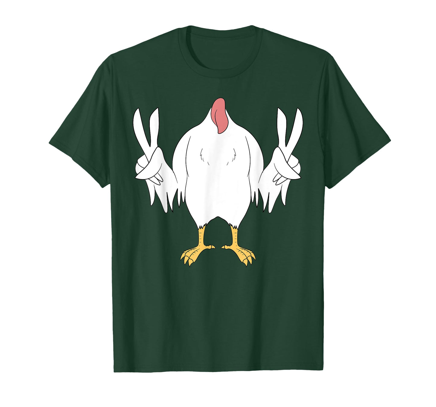 Chicken Body Costume Easy Halloween Costume Gift Funny T-Shirt