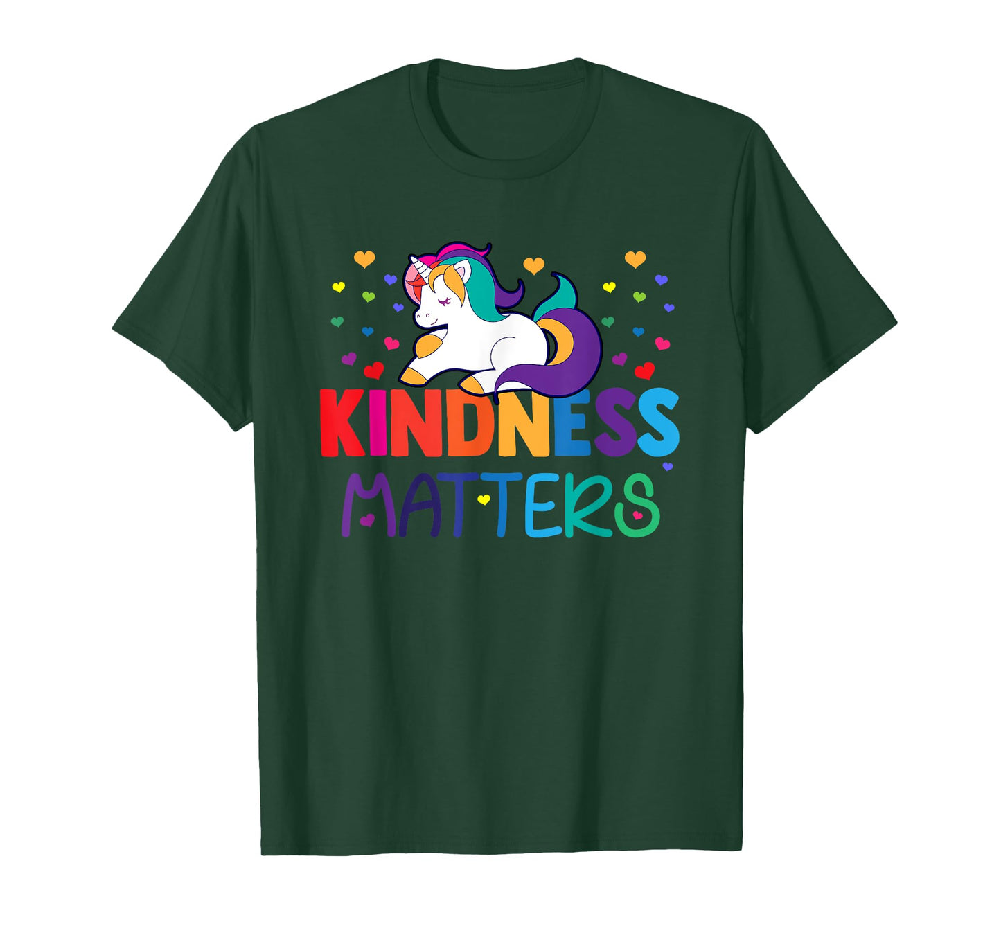 Unicorn girls kindness matters Stop bullying shirt T-Shirt