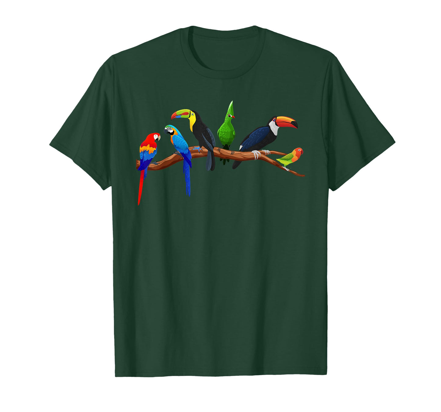 Cool Birds Art For Nerds Men Women Kids Bird Watcher Birding T-Shirt