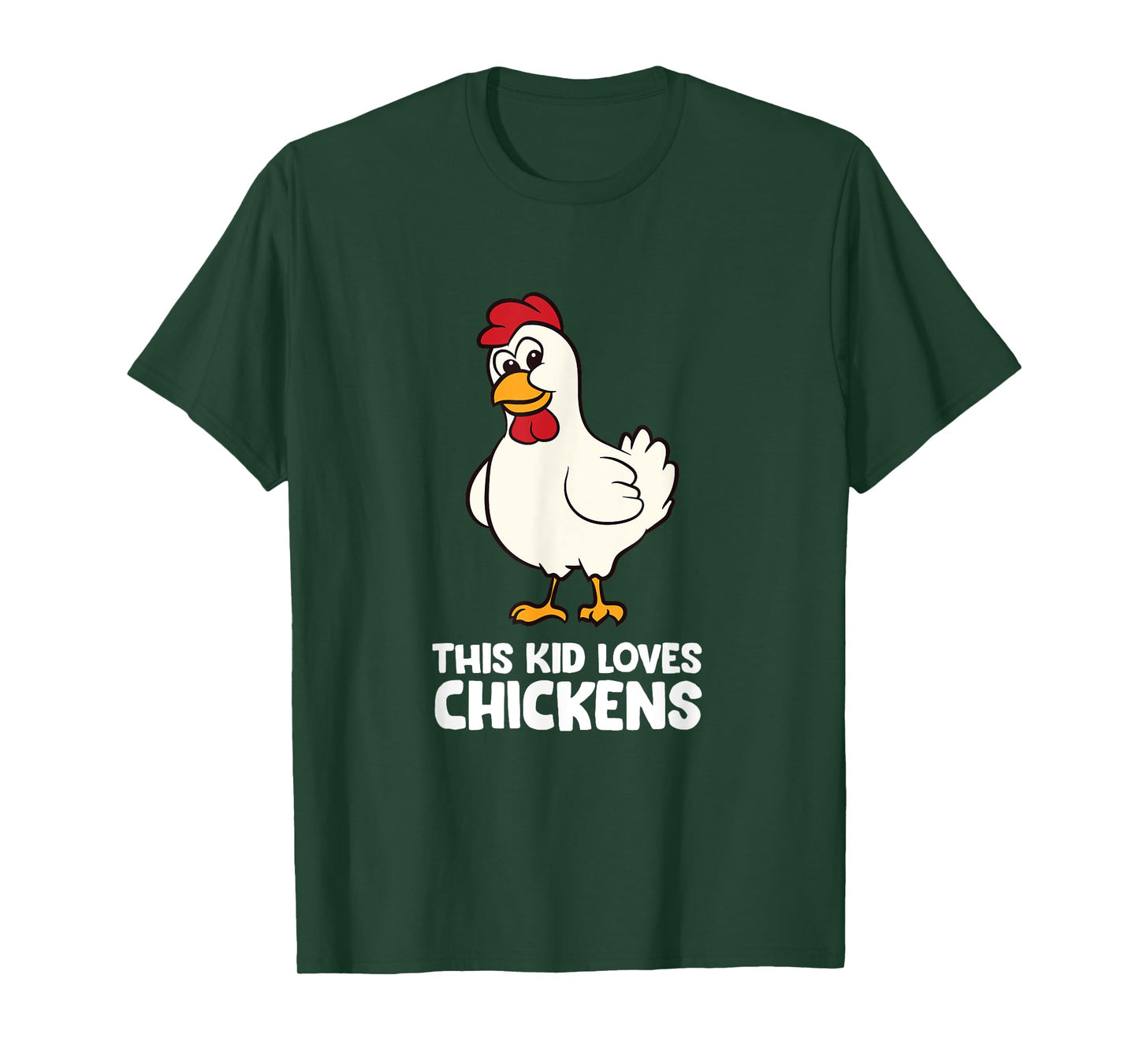 Chicken Boy Chicken Girl This Kid Loves Chickens T-Shirt