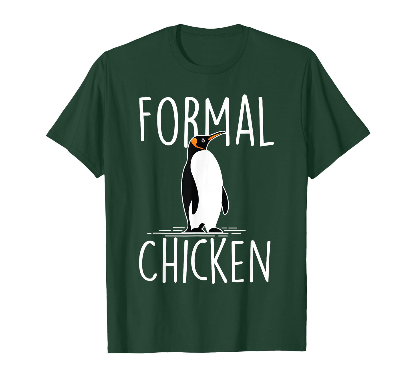 Formal Chicken - Penguin Lover Bird Watcher Aquatic Bird T-Shirt