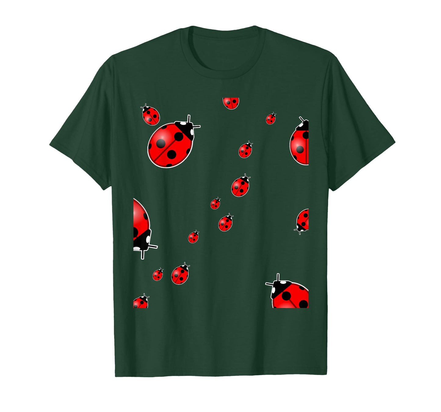 Ladybird Cute Ladybugs Bugs Lover Gift T-Shirt
