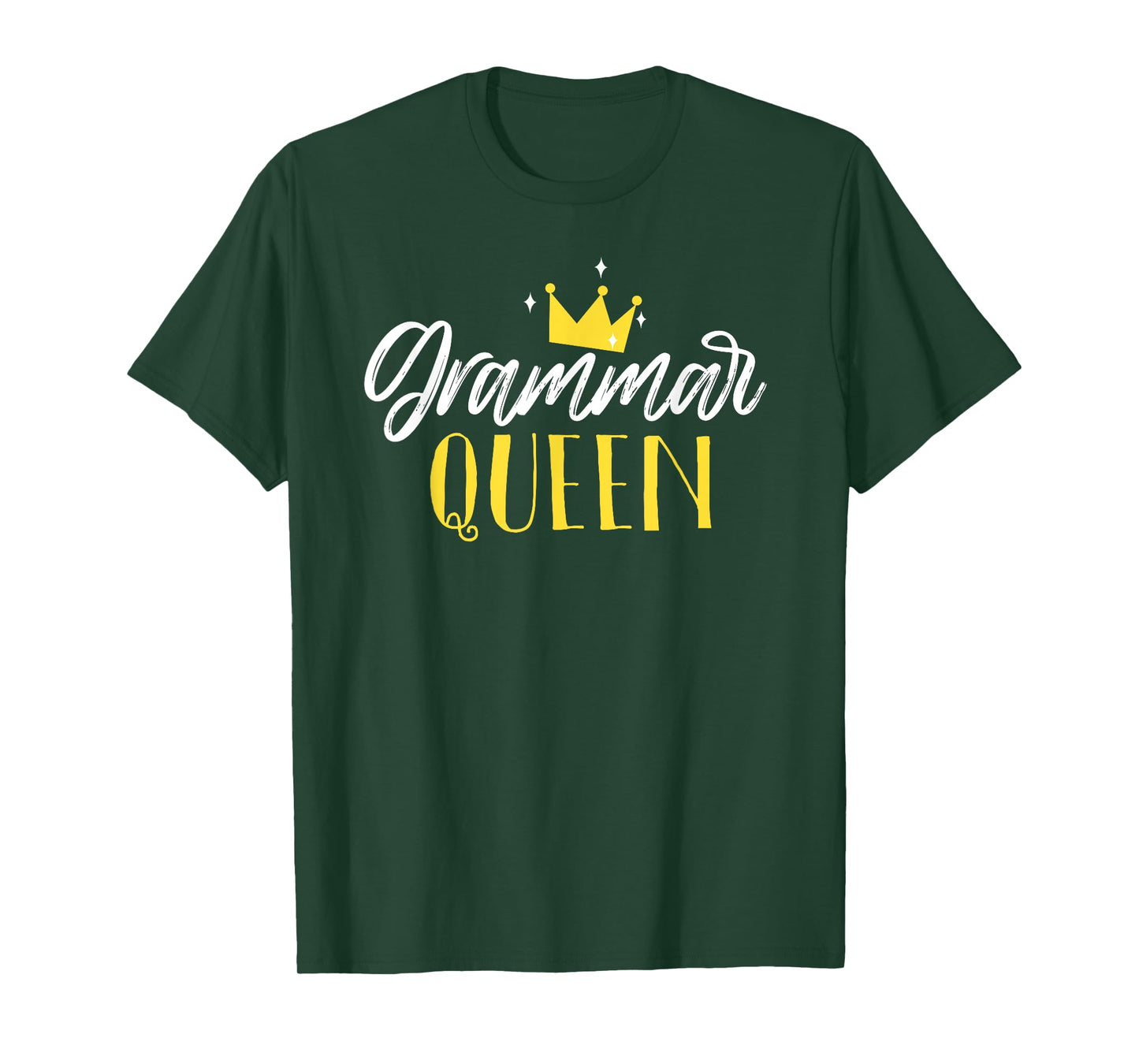 grammar queen funny teacher school friendly Men Women T-Shirt