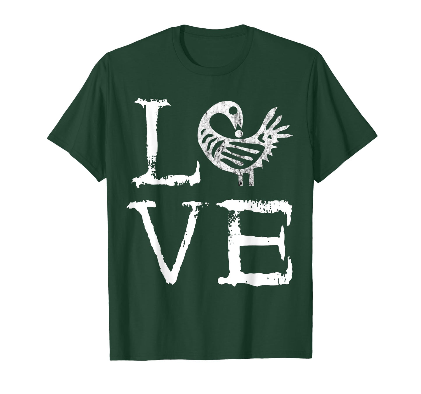 Sankofa African Bird Afrocentric Adinkra Symbol Love T-Shirt