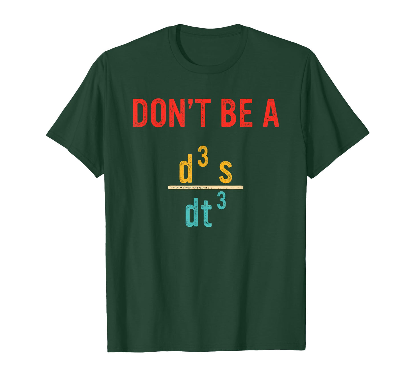 Don’t Be A Jerk Funny Mathematics Design T-Shirt