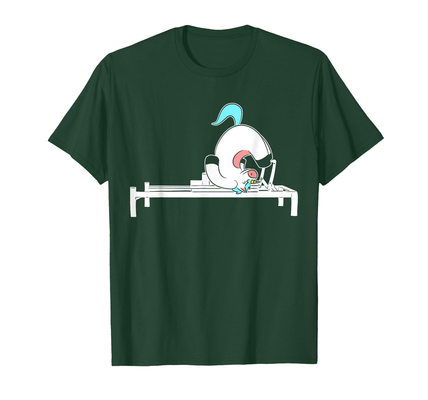 Pilates Unicorn Fitness Exercise Training Meditation T-Shirt