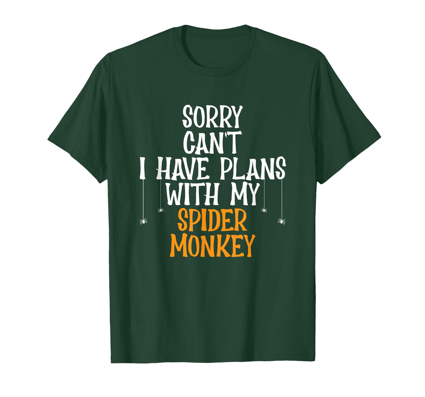 Spider Monkey Lover Jungle Animal I Love Spider Monkeys T-Shirt