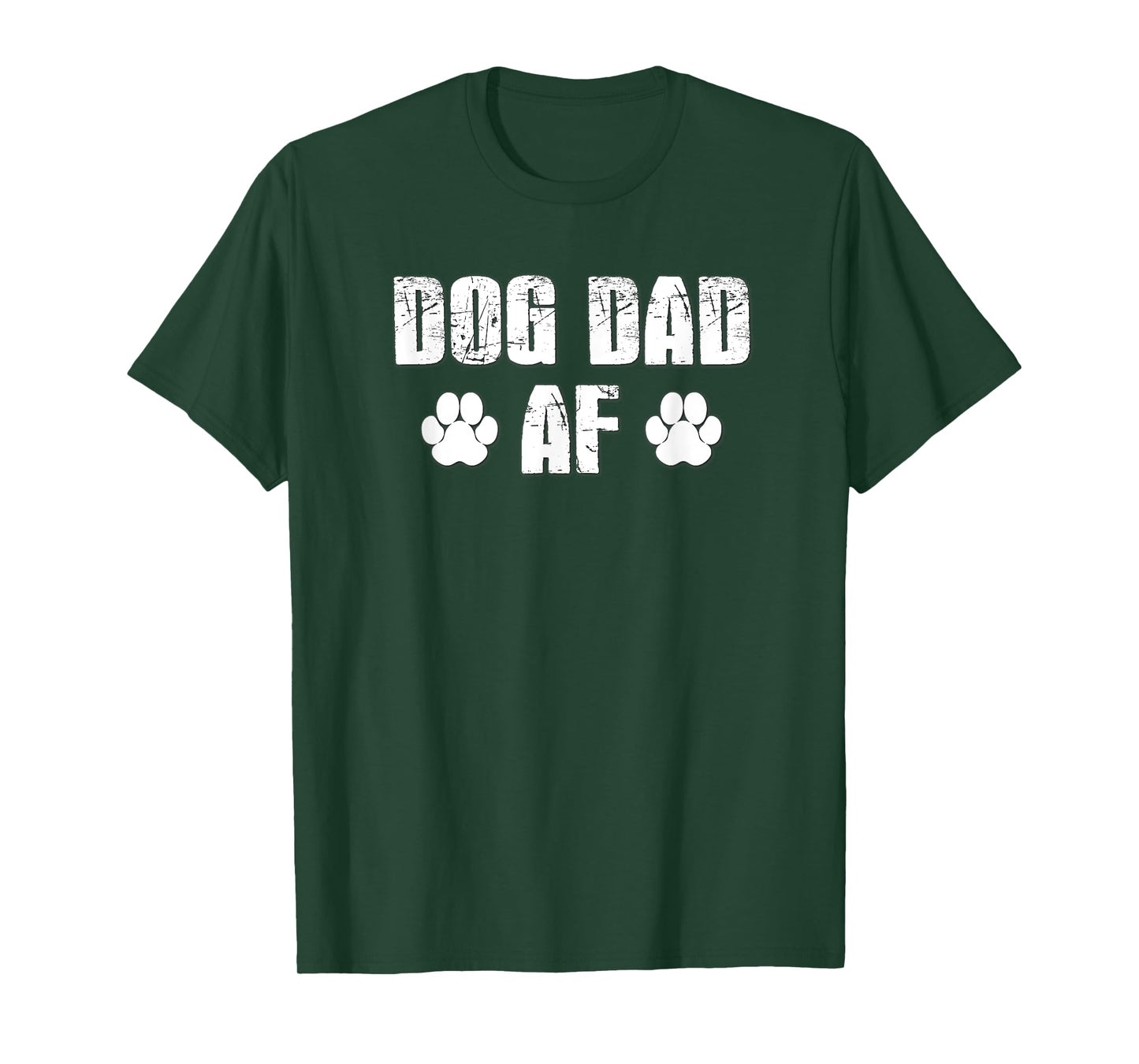 Funny Men's Dog Lover Shirt DOG DAD AF Tee Love Dogs Gift