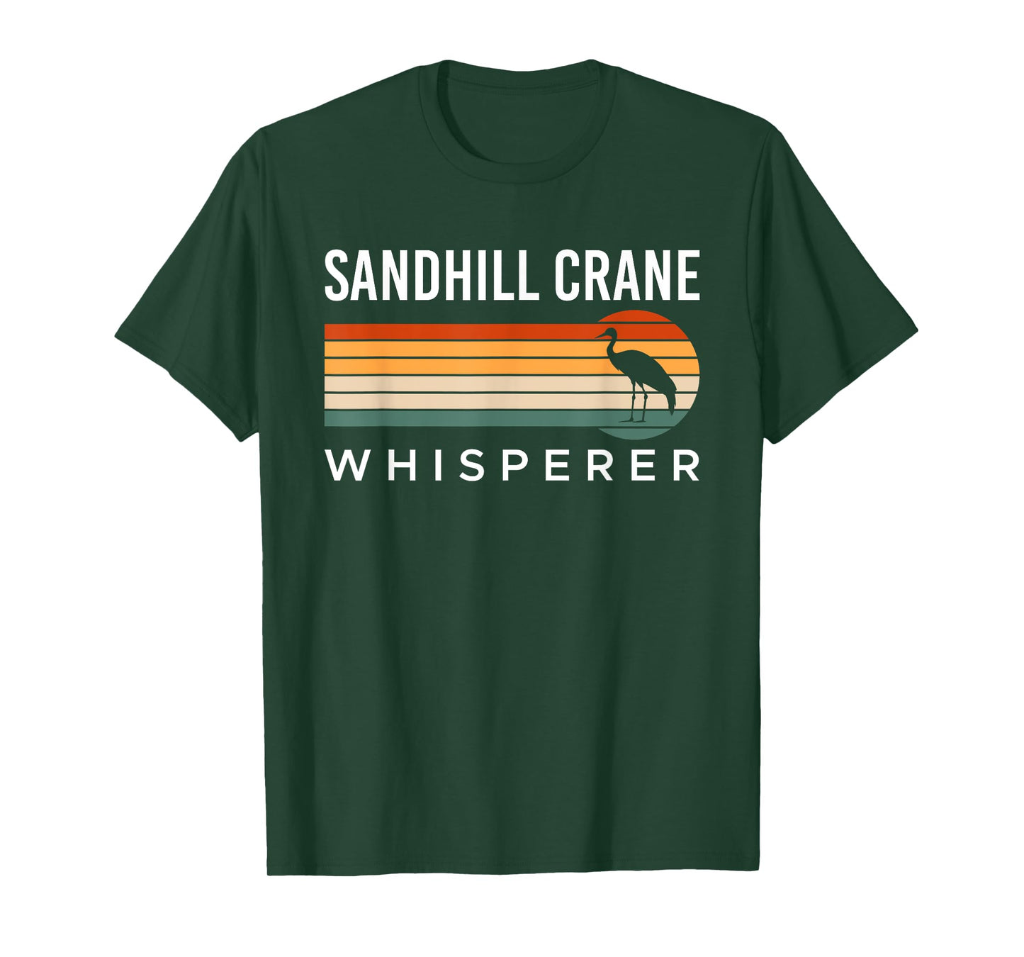 Sandhill Crane Whisperer Canada Crane Bird Crane T-Shirt