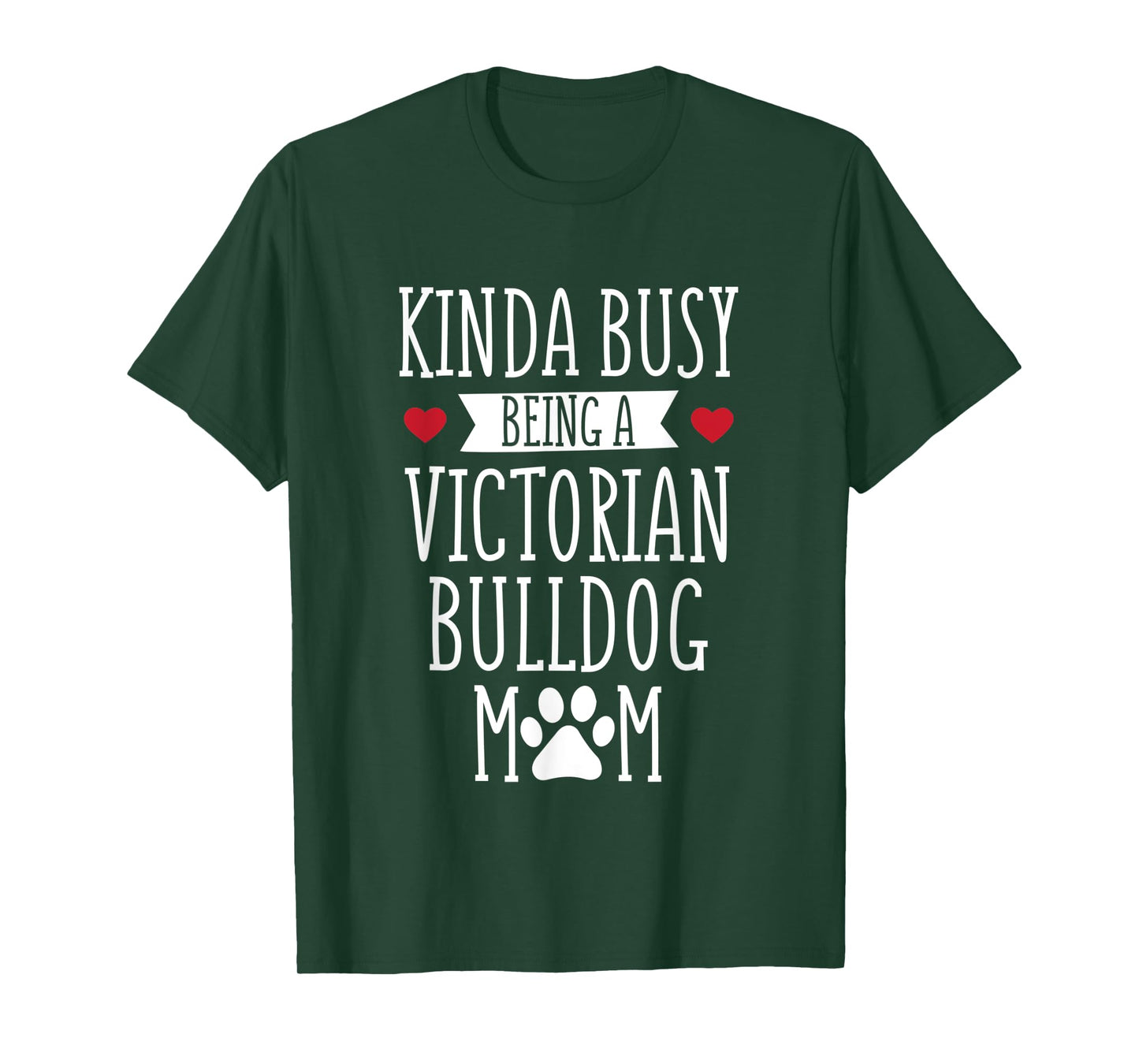 Victorian Bulldog Mom Bulldog Mama Dog Lover Gift Men Women T-Shirt