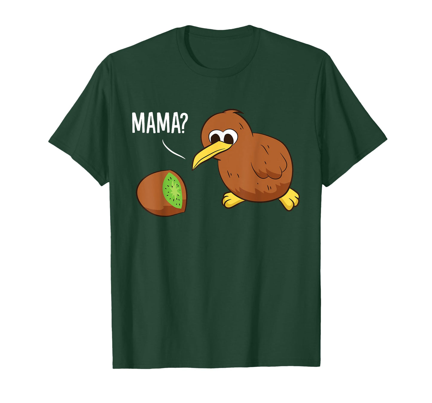 Funny Bird Lover New Zealand Kiwi Fruit Kids Kiwi Mom T-Shirt