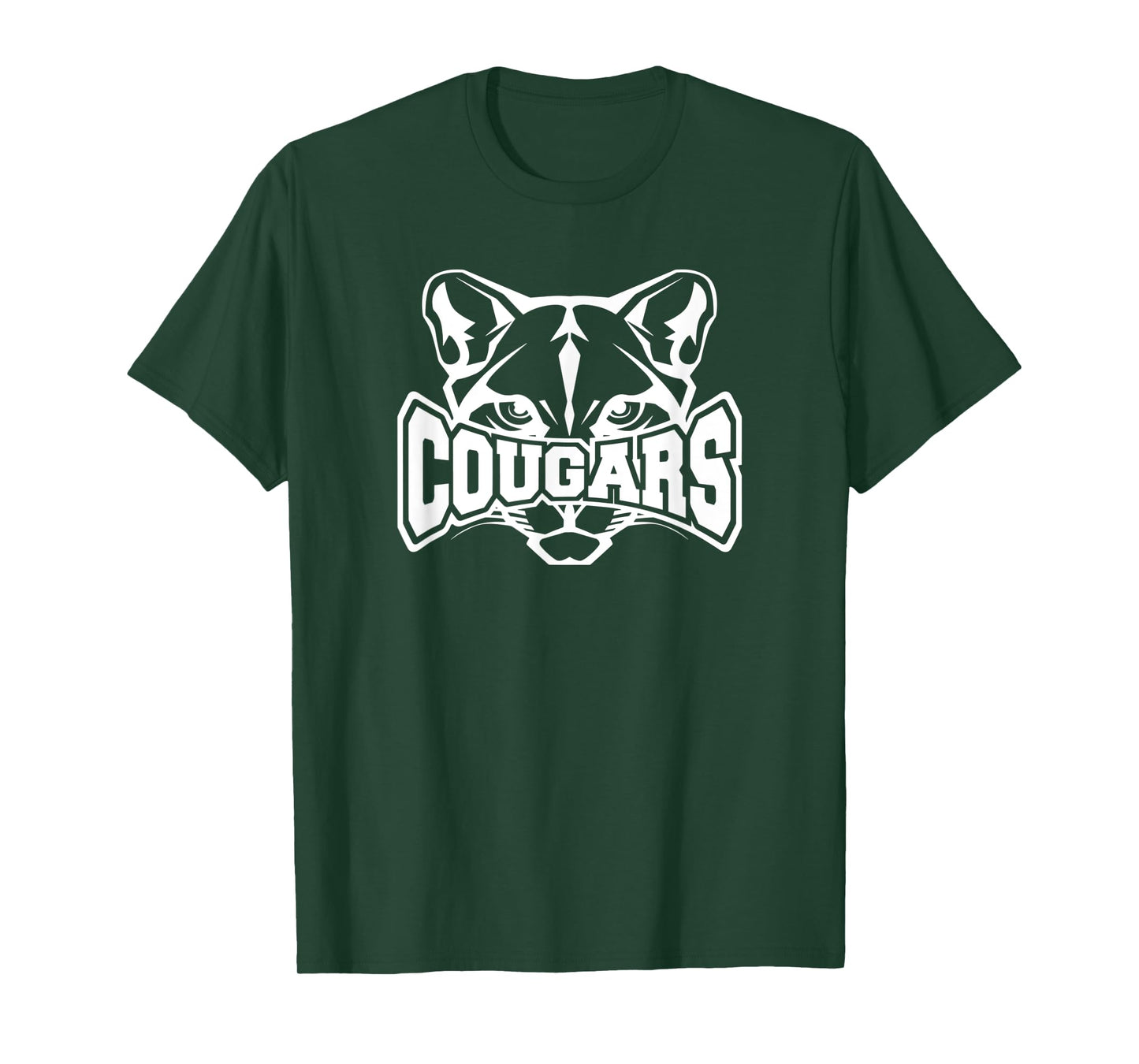 Cougars Teacher Student School Sports Fan Team Spirit T-Shirt