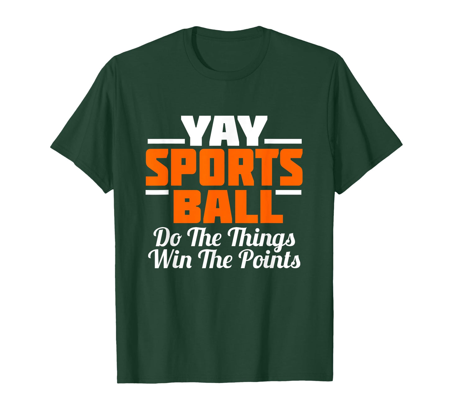 YAY Sports Ball Do the Thing T-Shirt Fan Football Soccer Tee T-Shirt