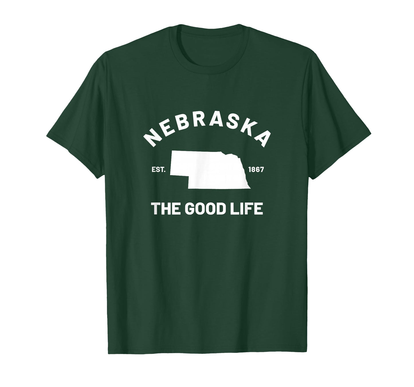 Nebraska The Good Life T-Shirt