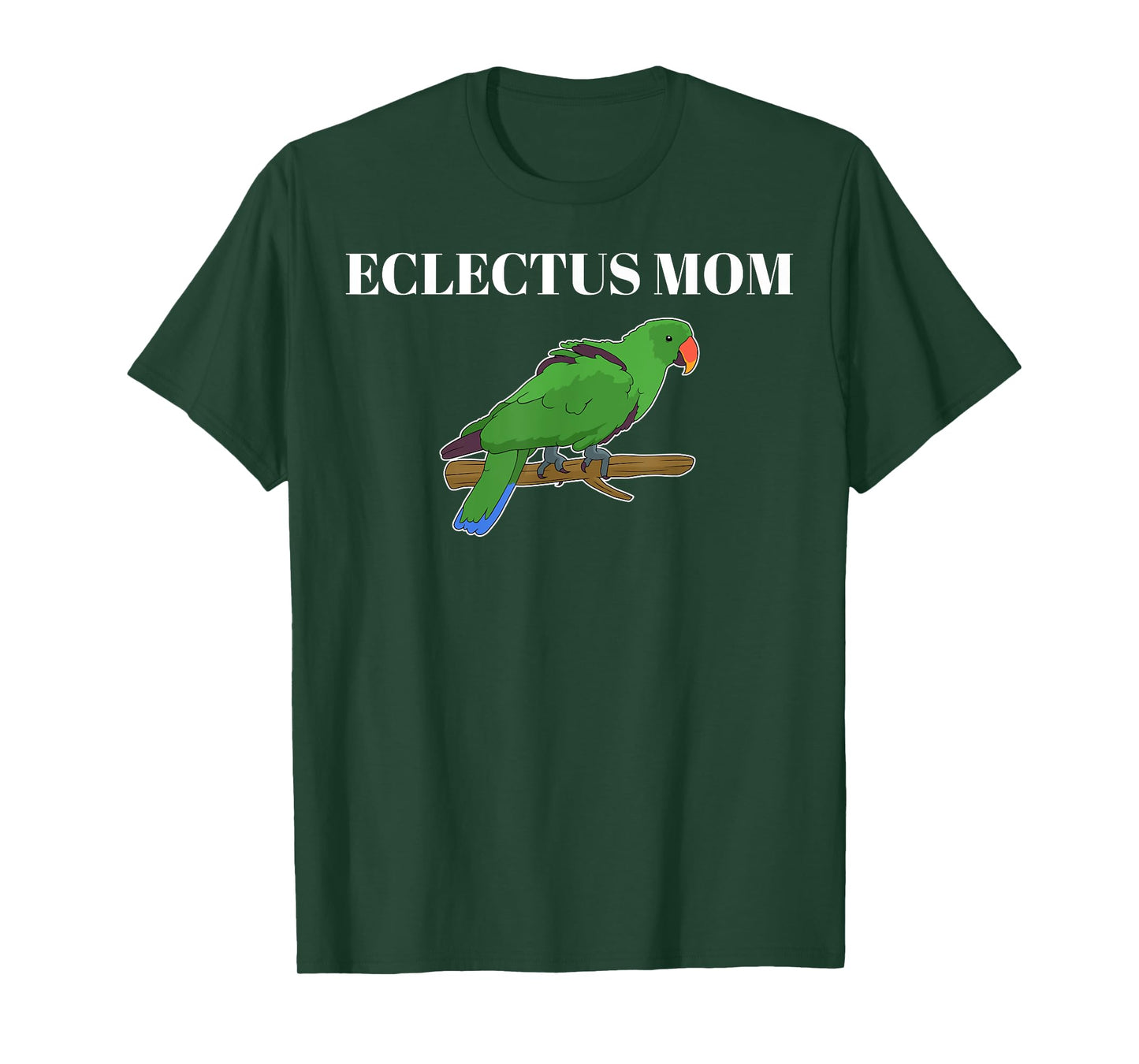 Funny Parakeet Parrot Lover Eclectus Mom T-Shirt