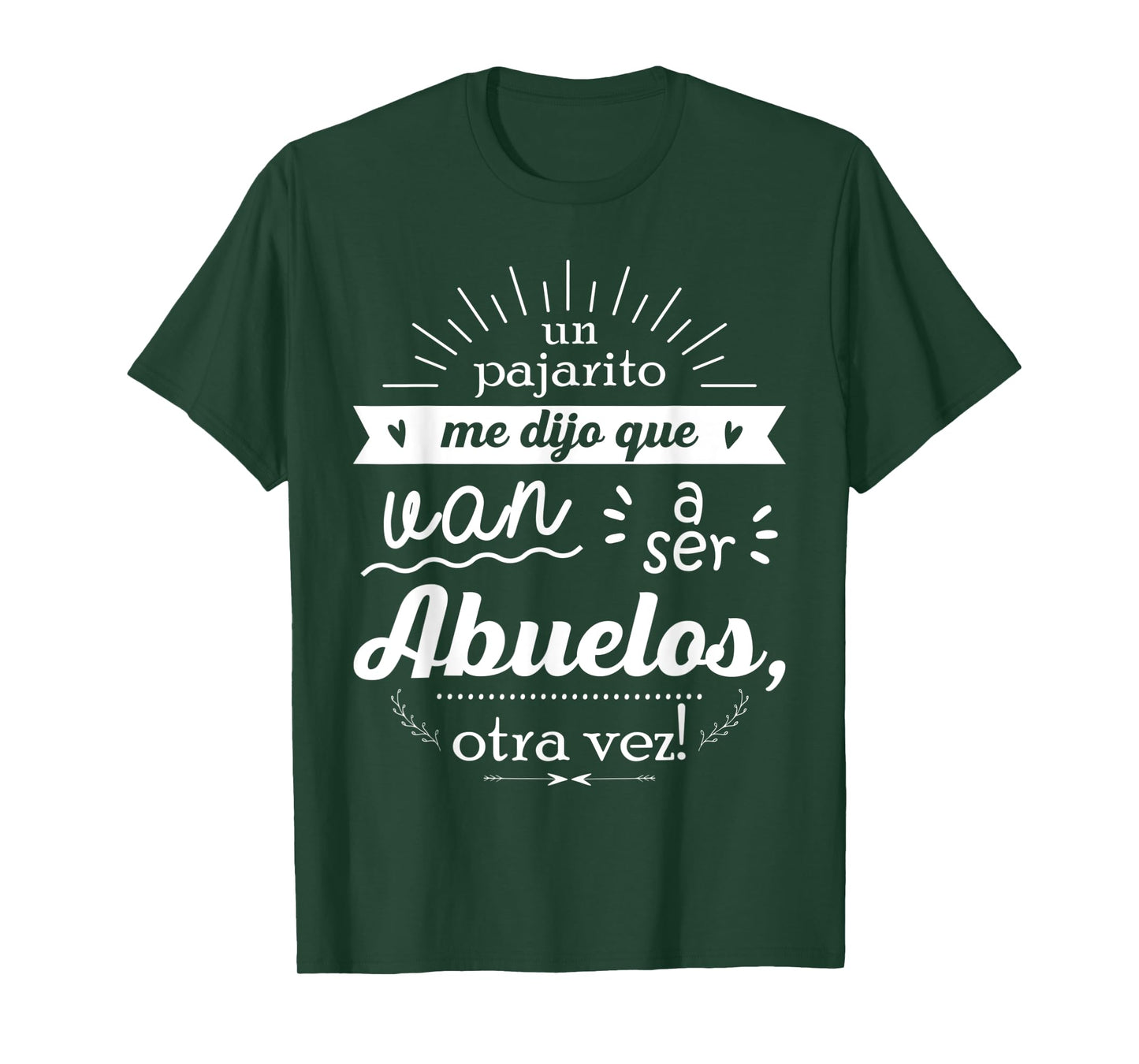 A little bird told me they're going to be grandparents, again! T-Shirt