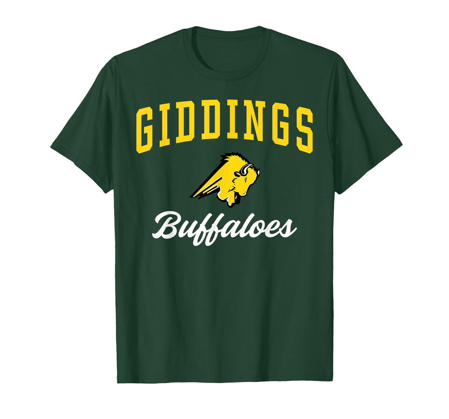Giddings High School Buffaloes T-Shirt C3 T-Shirt