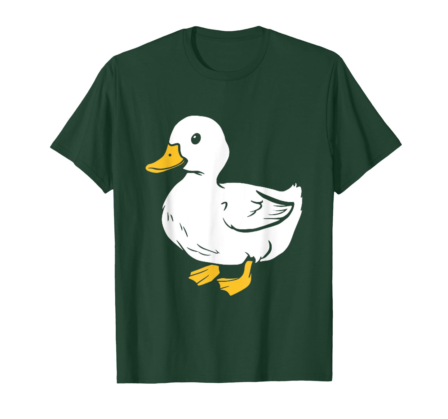 American White Pekin Duck Cute cartoon Duck Funny Duckling T-Shirt