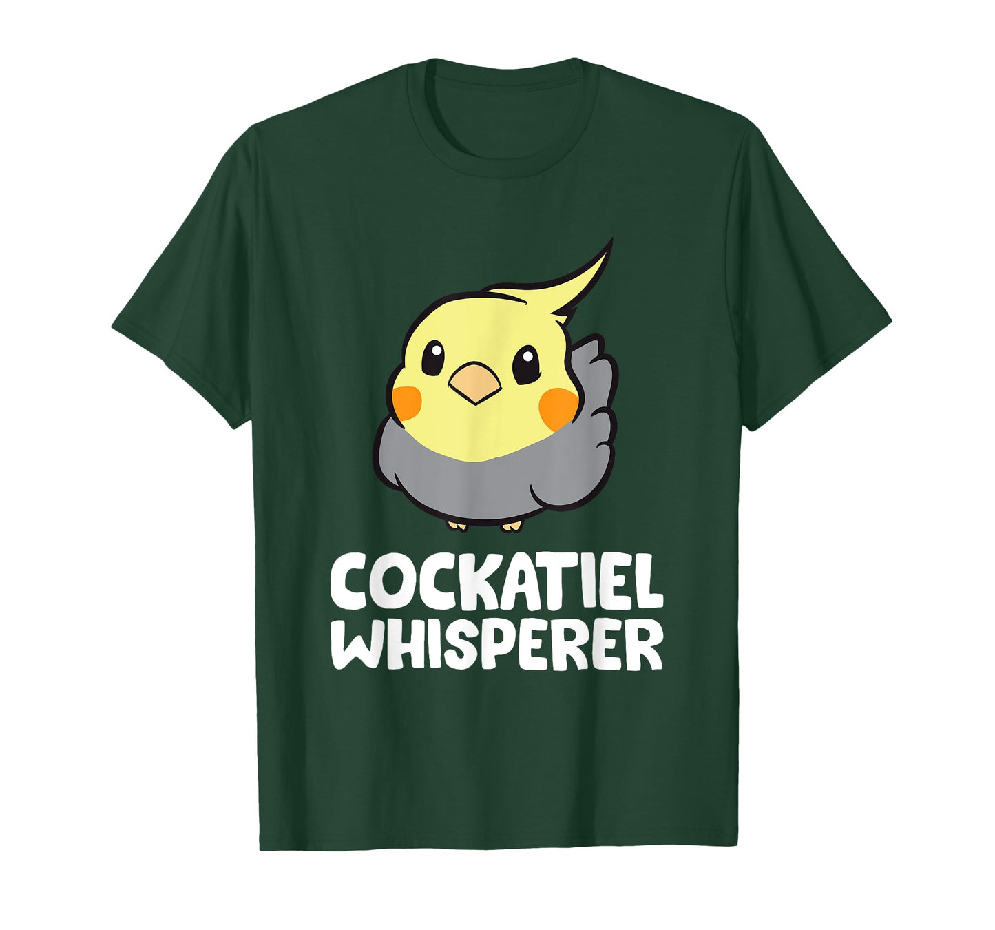 Cockatiel Whisperer Funny Cockatiel T-Shirt