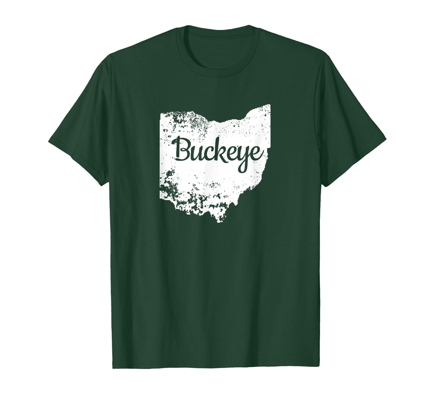 Ohio Shirt OH Love Buckeye State Home Distressed Tee T-Shirt
