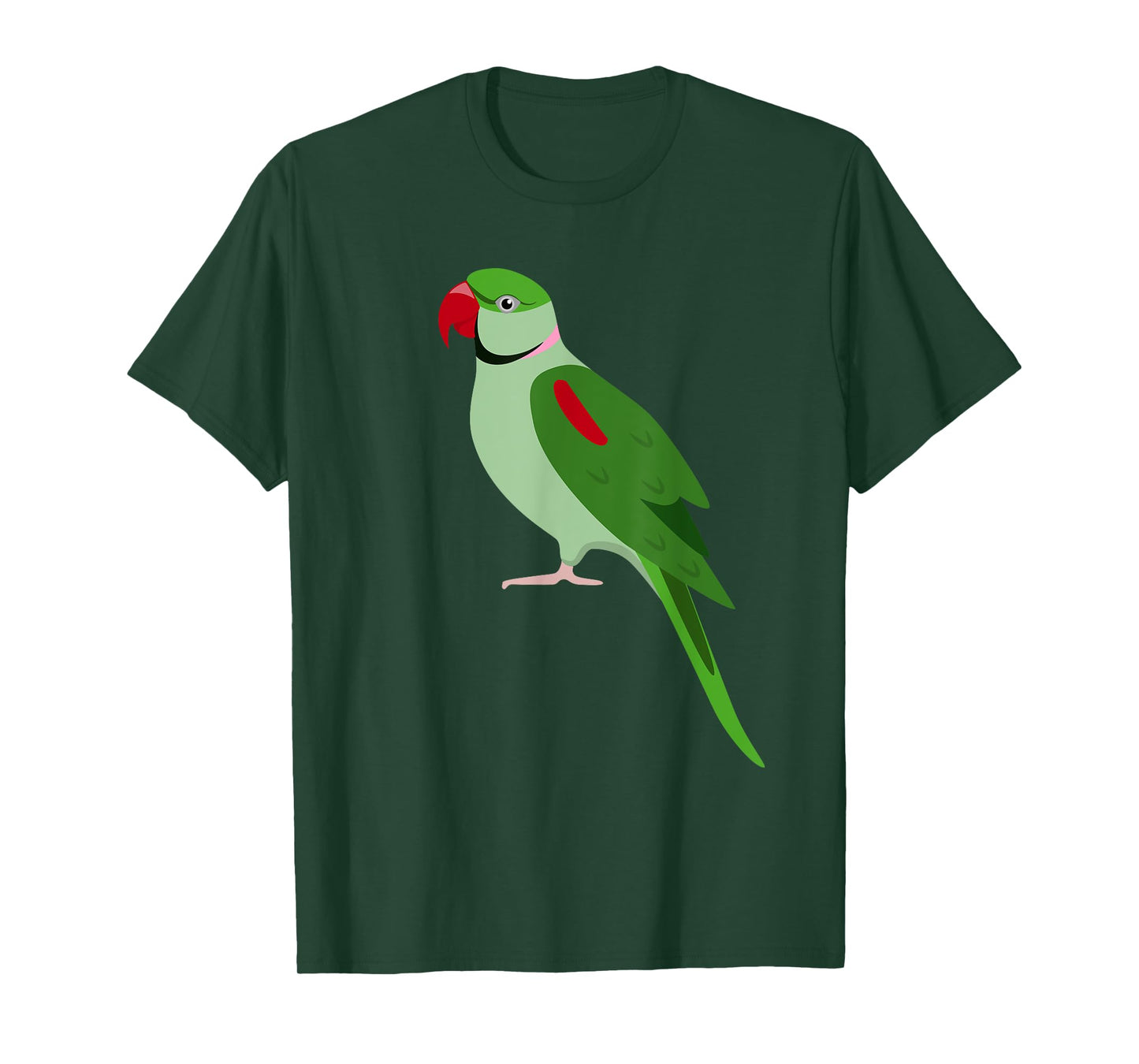 Alexandrine Parakeet Parrot Bird Men Women Boys Or Girls T-Shirt