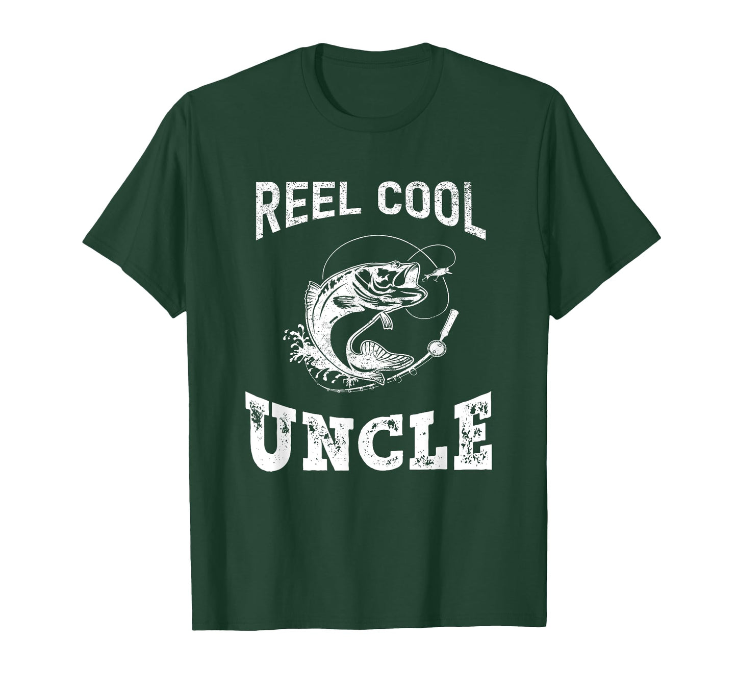 reel cool Uncle fisherman father's day Fishing gifts men T-Shirt