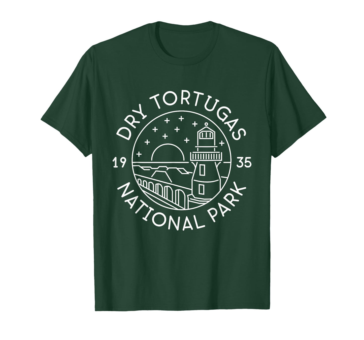 Dry Tortugas National Park 1935 Florida T-Shirt