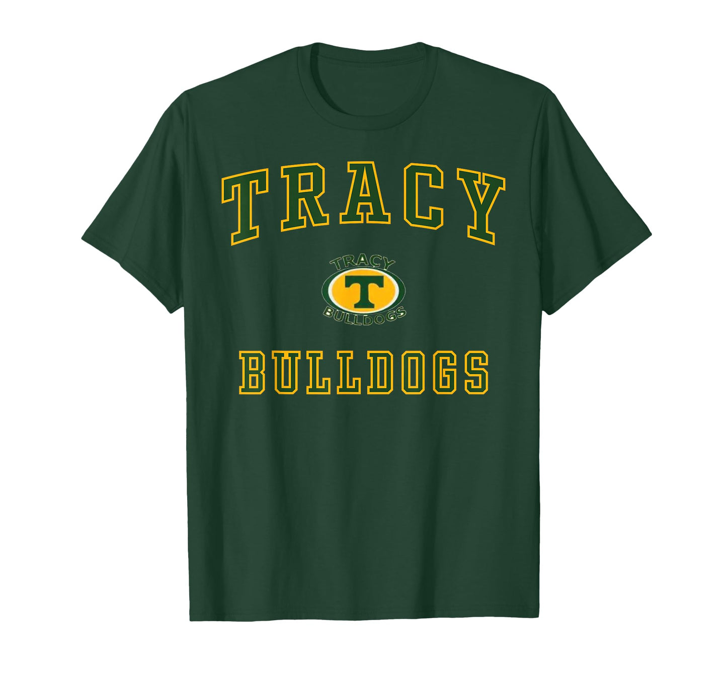 Tracy High School Bulldogs T-Shirt C1 T-Shirt