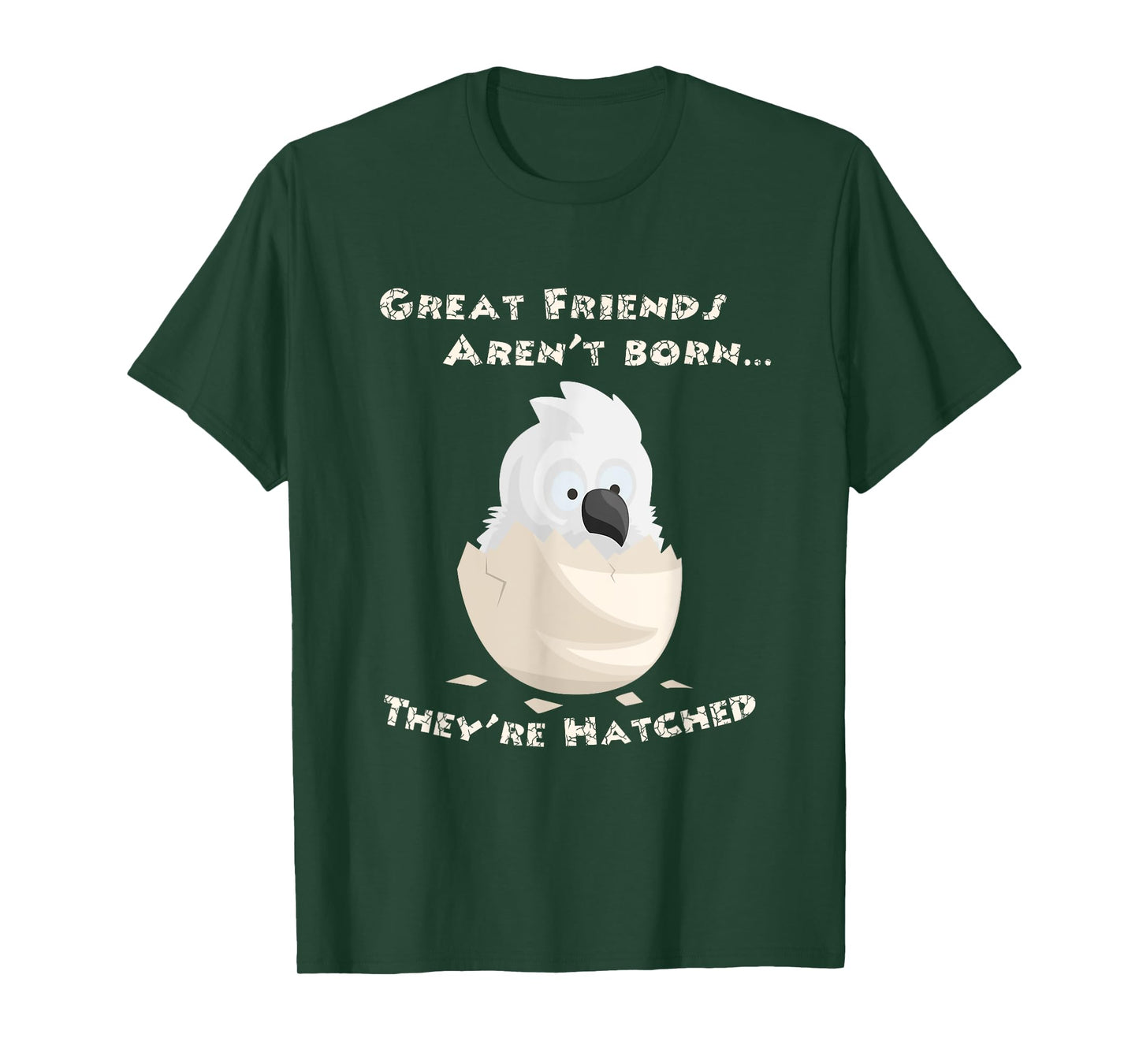 Umbrella Cockatoo Friends Hatched T-Shirt
