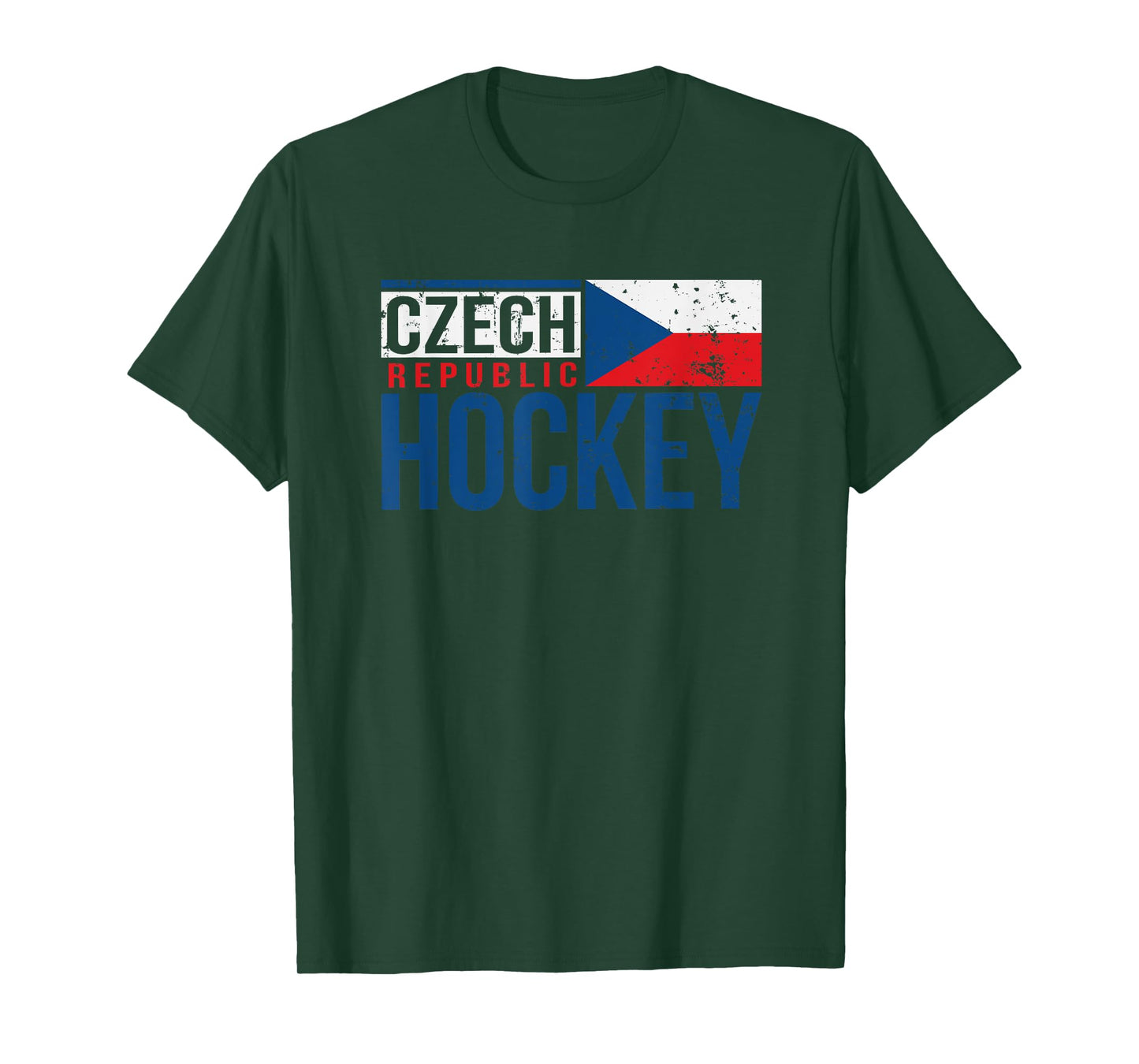 Czech Republic Czechia Hockey International Ice Supporter T-Shirt