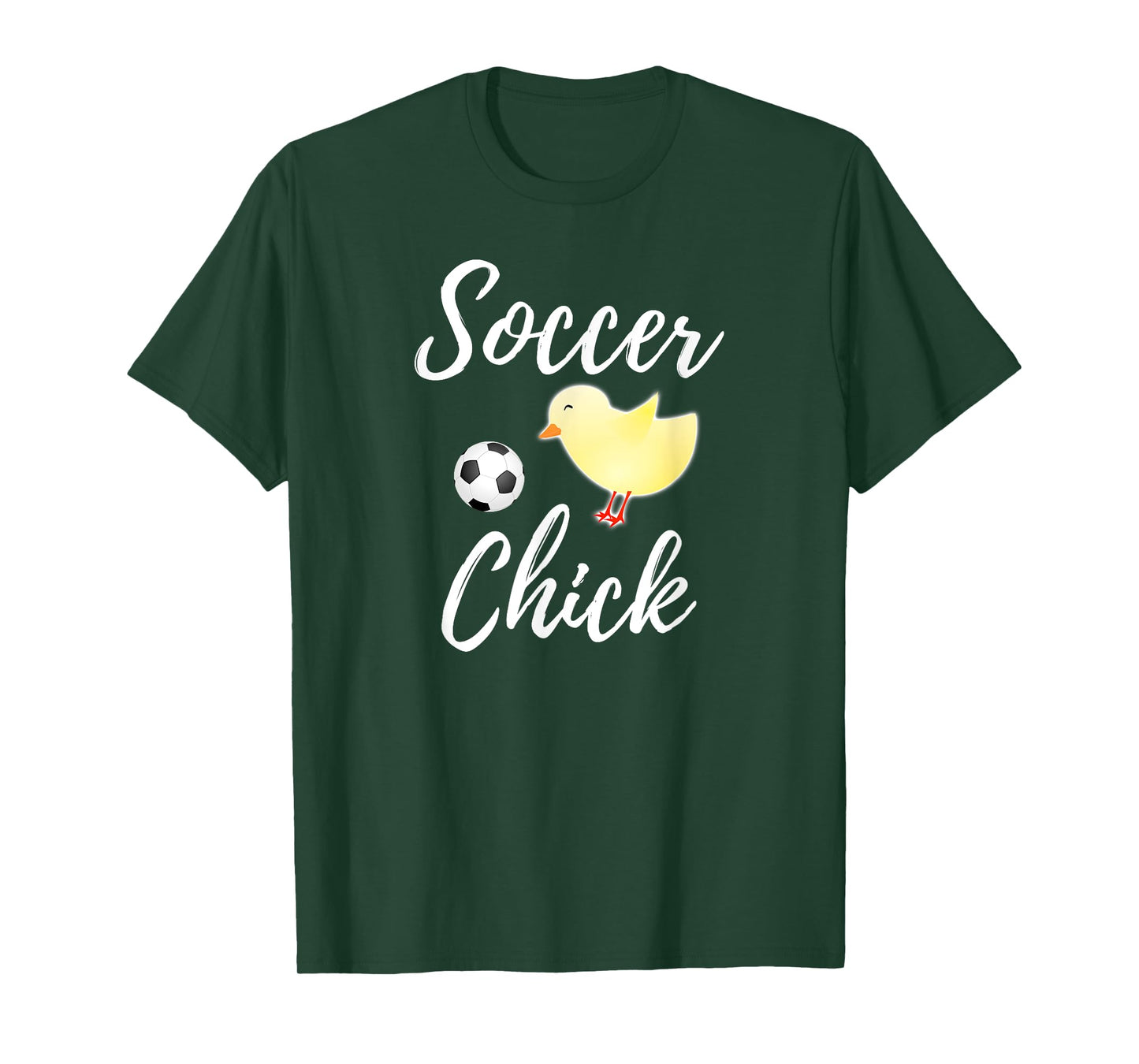 Soccer Chick Funny Soccer Chicken Lover Gift T-Shirt